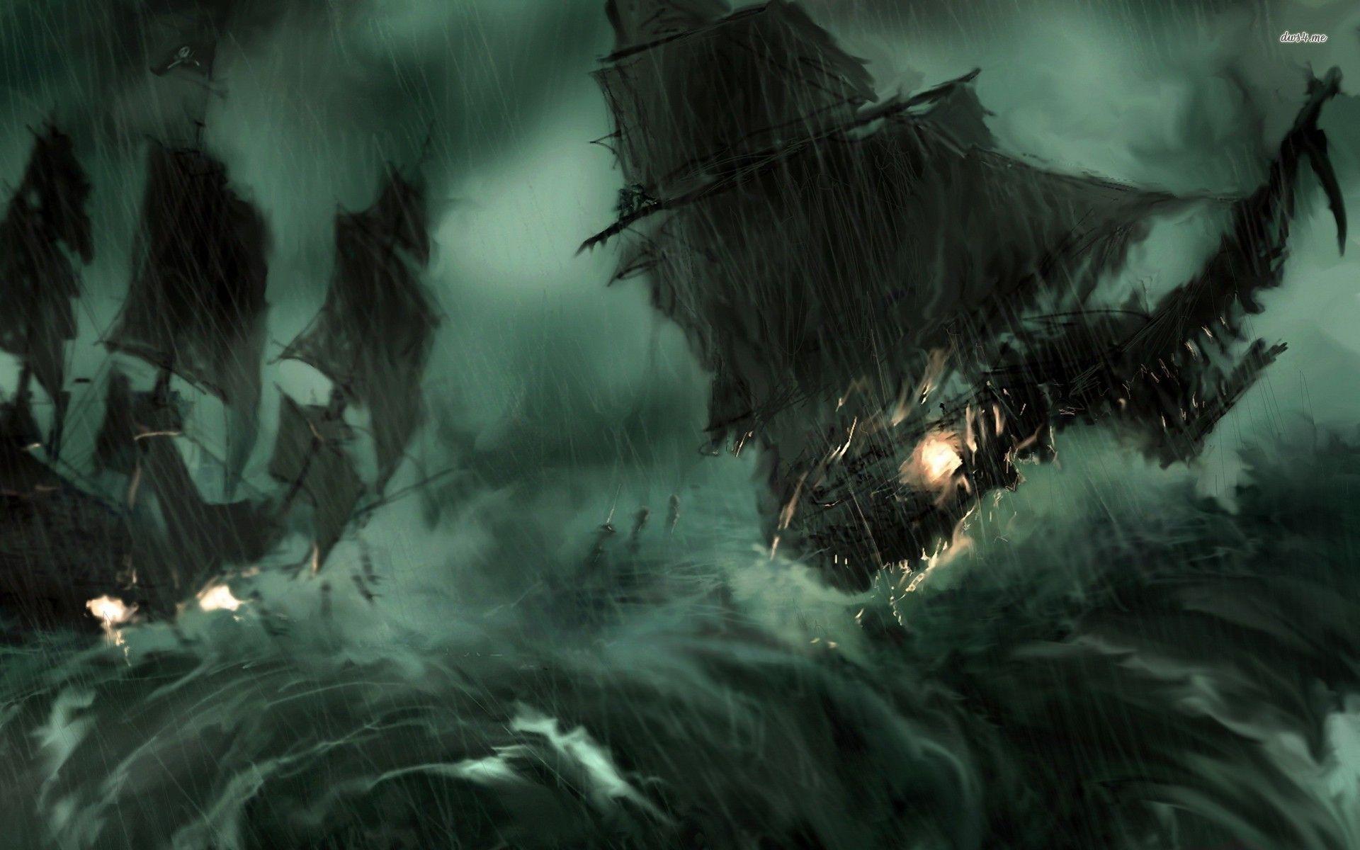 1920x1200 Pirate Ship Wallpaper