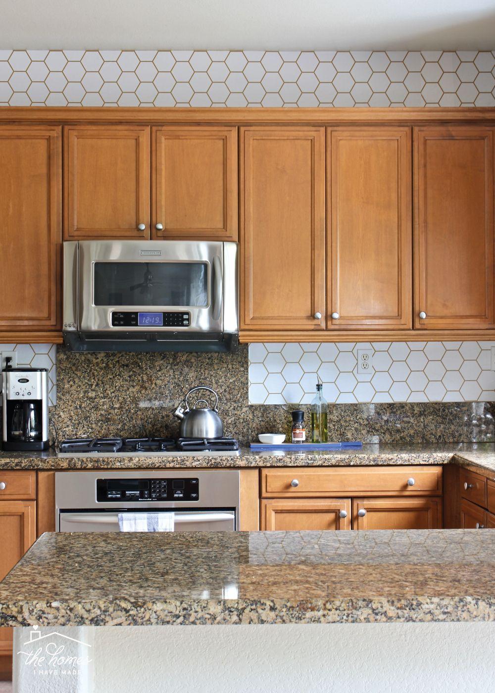 1000x1400 How to Wallpaper a Backsplash. The Homes I Have Made