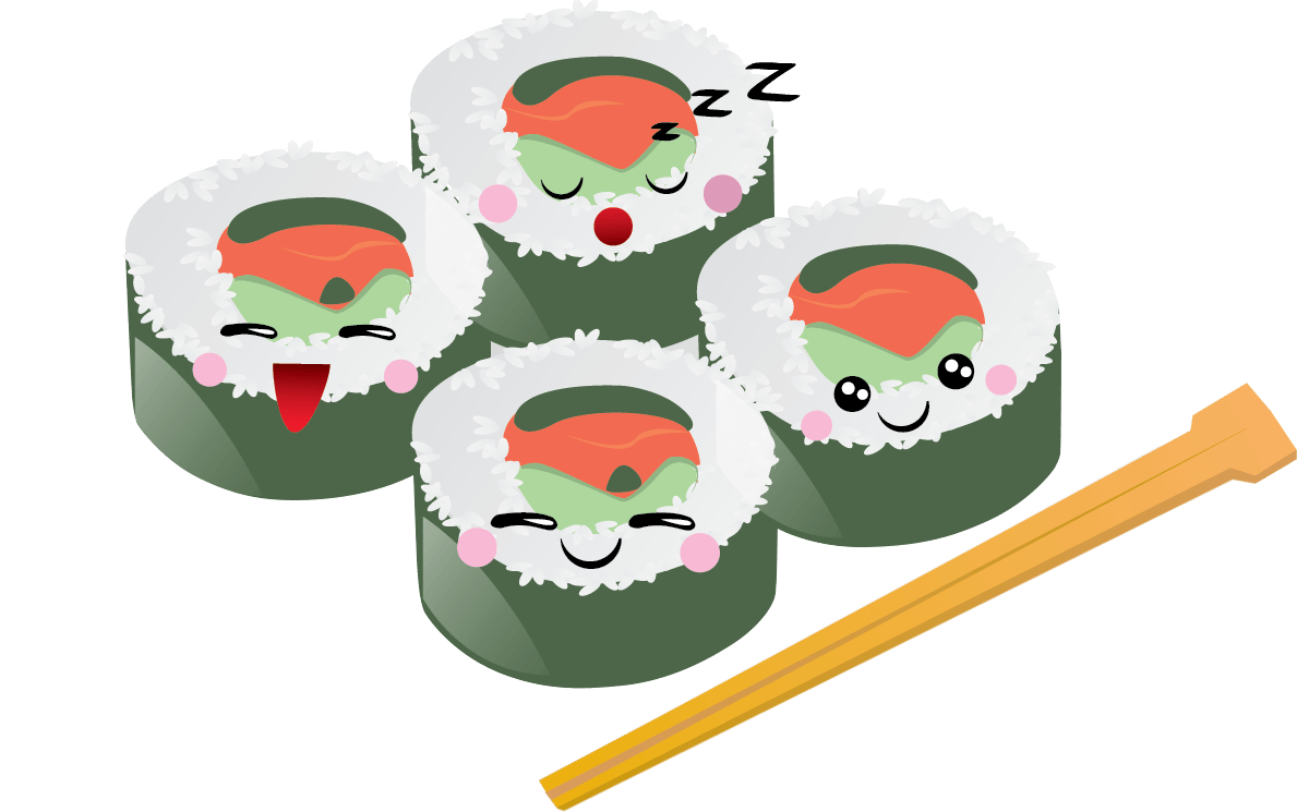 1189x745 Sushi Clipart