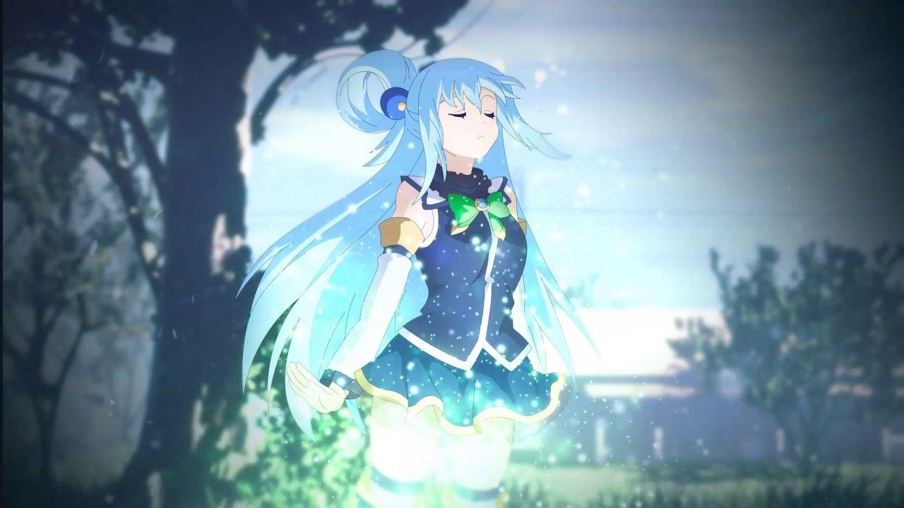 1280x720 Free download Aqua konosuba Wallpaper Engine with music 1280x720