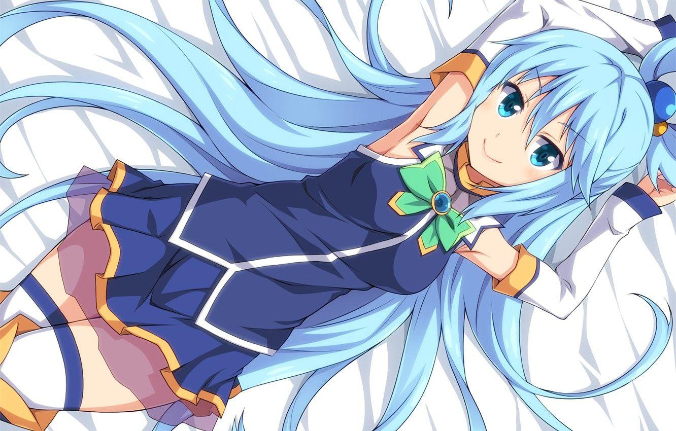 Aqua Konosuba Wallpapers Top Free Aqua Konosuba Backgrounds