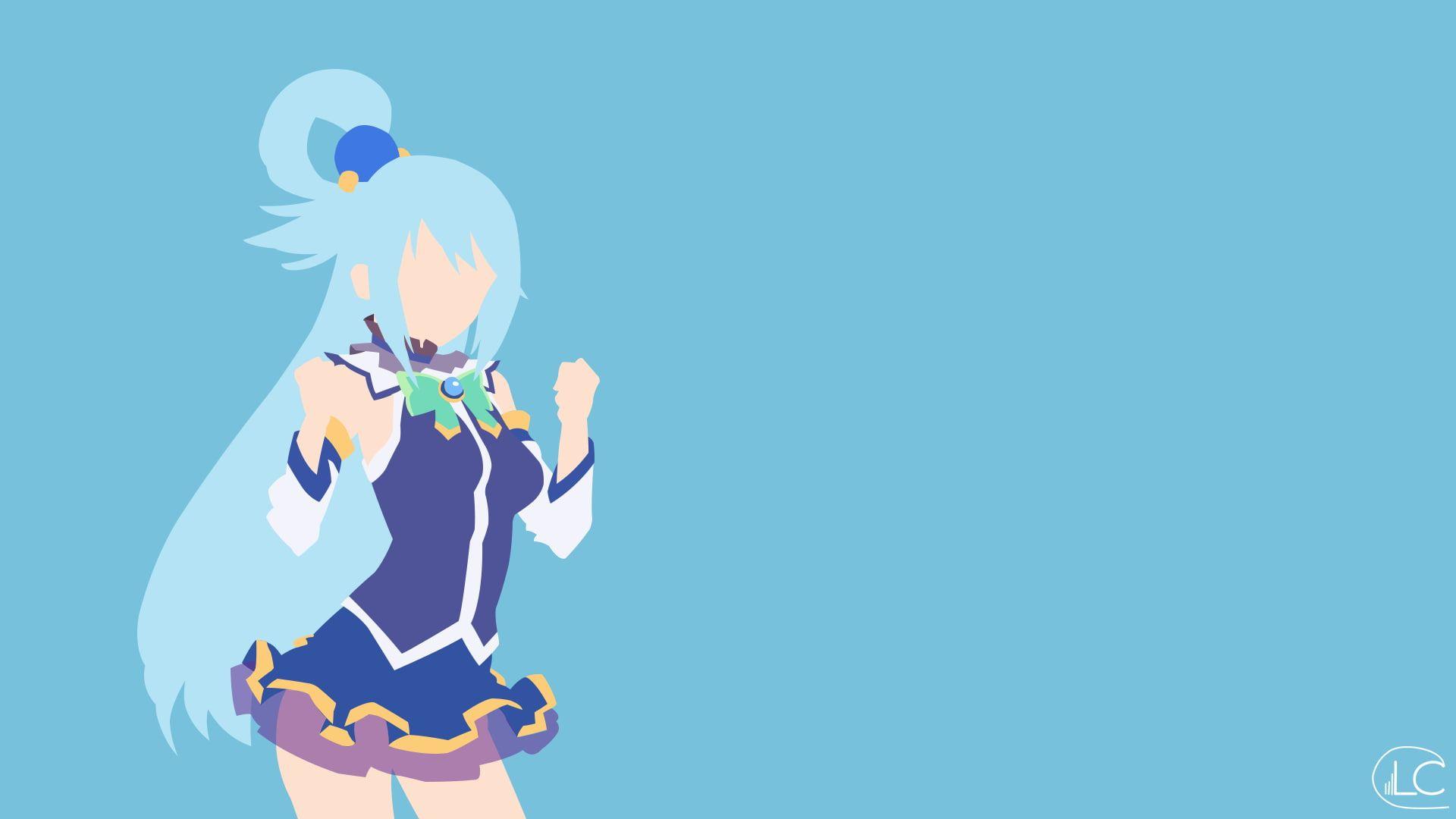 1920x1080 Kono Subarashii Sekai ni Shukufuku wo!, Aqua KonoSuba