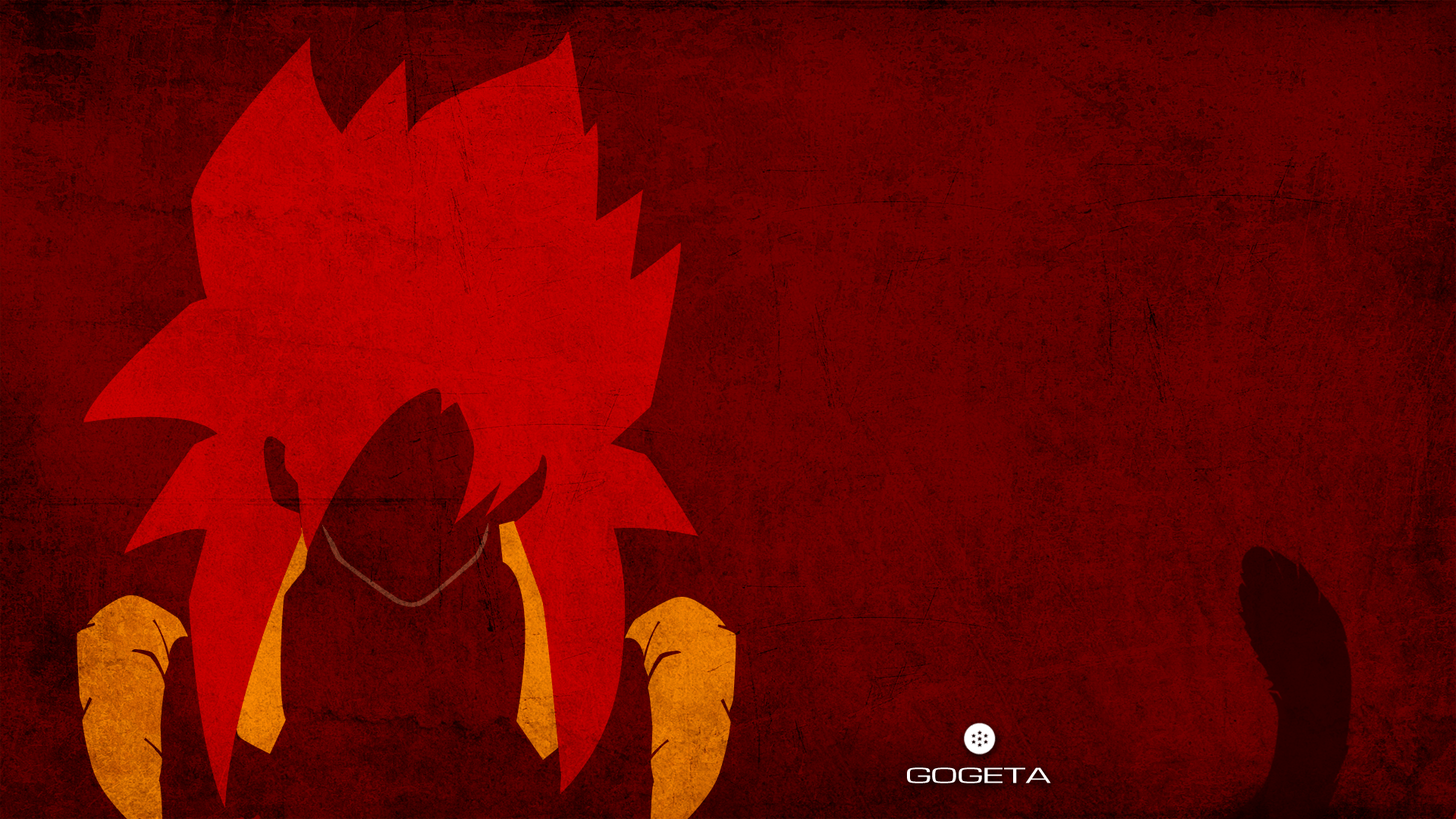 1920x1080 OC DragonBall Z / GT Minimalist Art Wallpaper