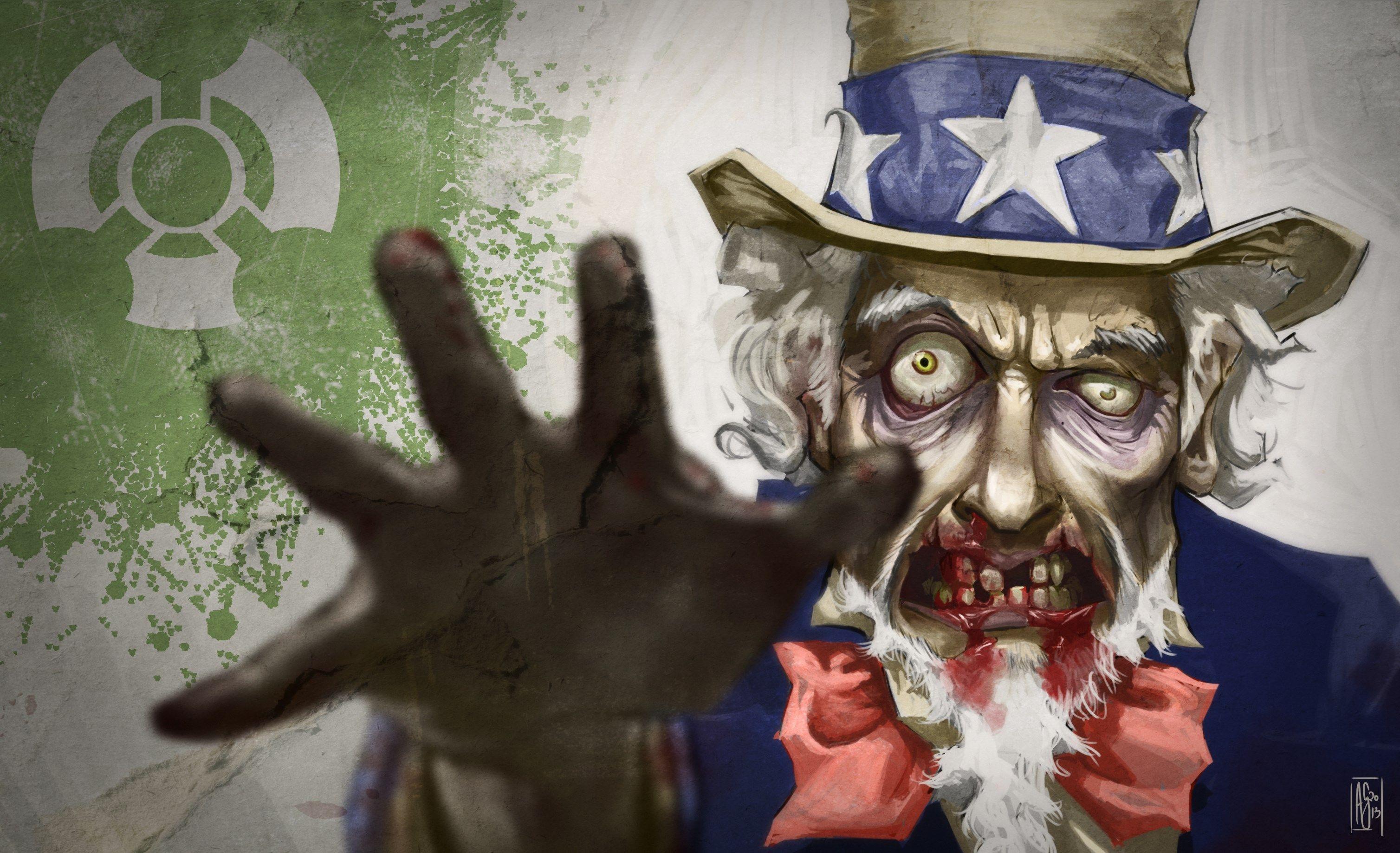 3016x1838 High Resolution Wallpaper Uncle Sam 4th Of July