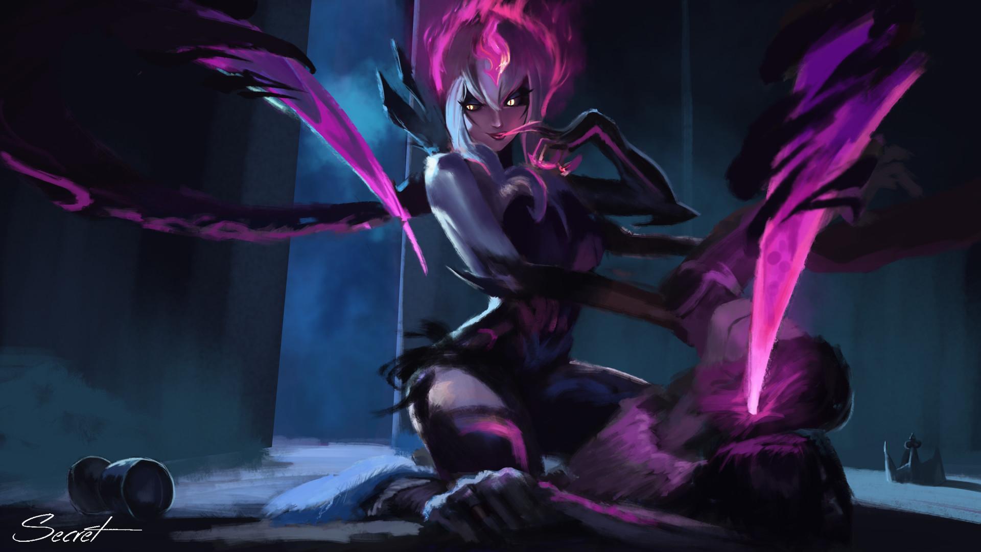 1920x1080 Evelynn LoL Wallpaper