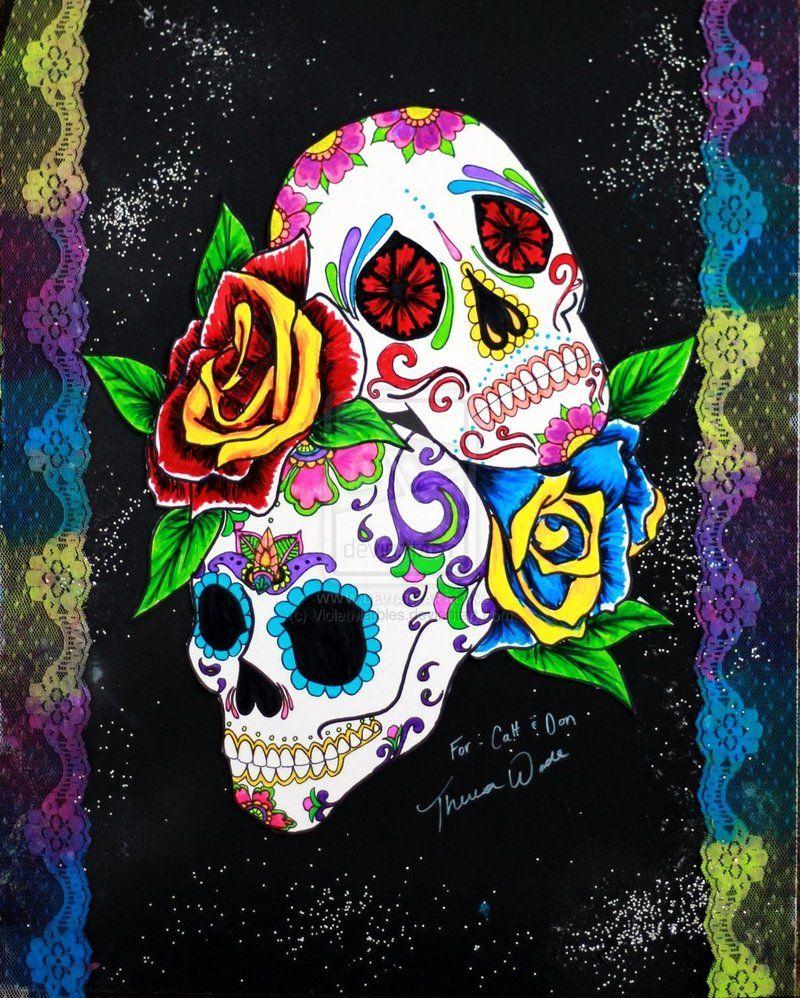 800x998 iPhone Wallpaper Sugar Skull Wallpaper
