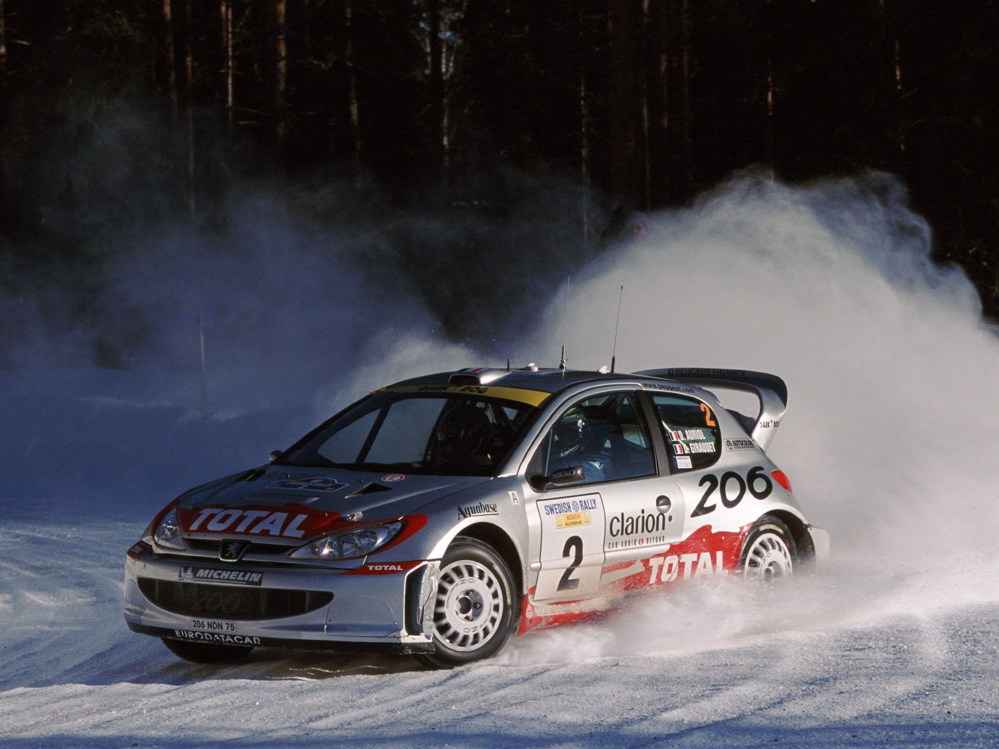 2048x1536 Peugeot 206 WRC '1999–2003 HD Wallpaper. Background Image