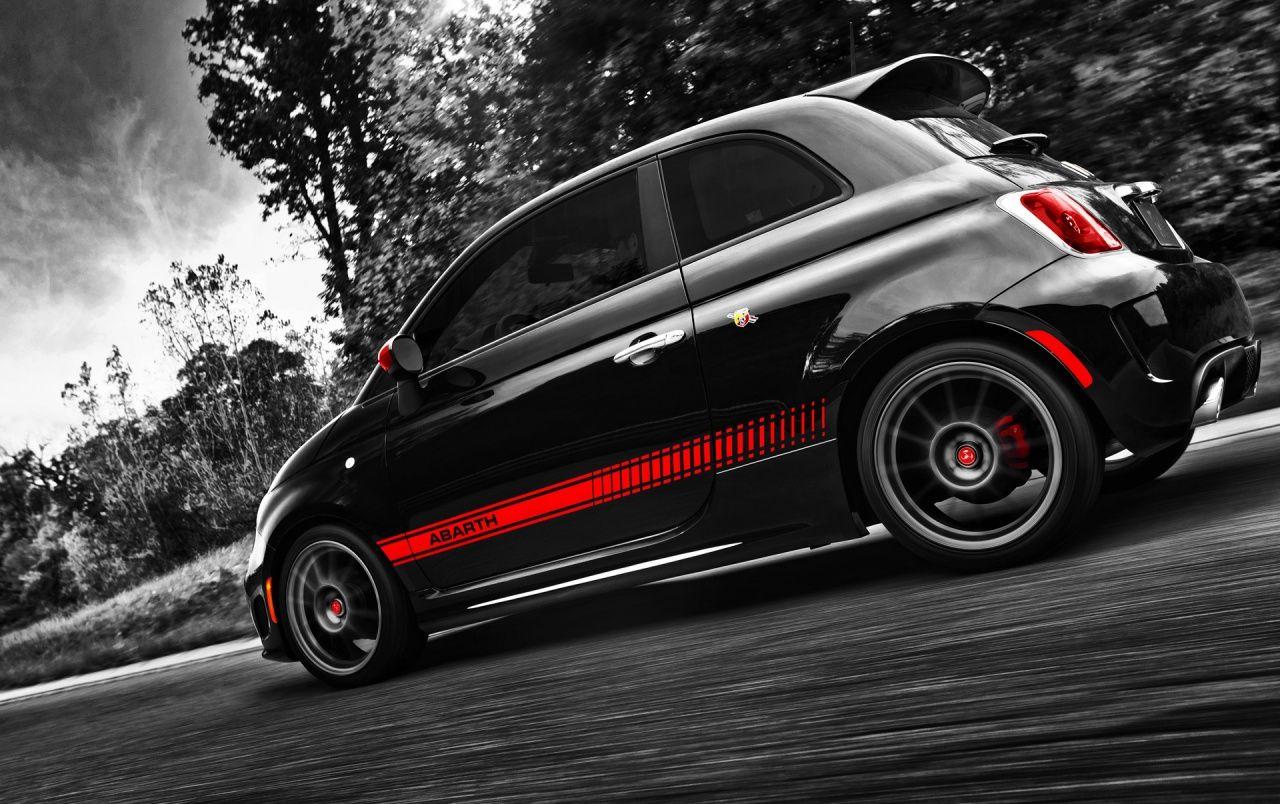 1280x804 Fiat 500 Abarth Side Angle wallpaper. Fiat 500 Abarth Side Angle
