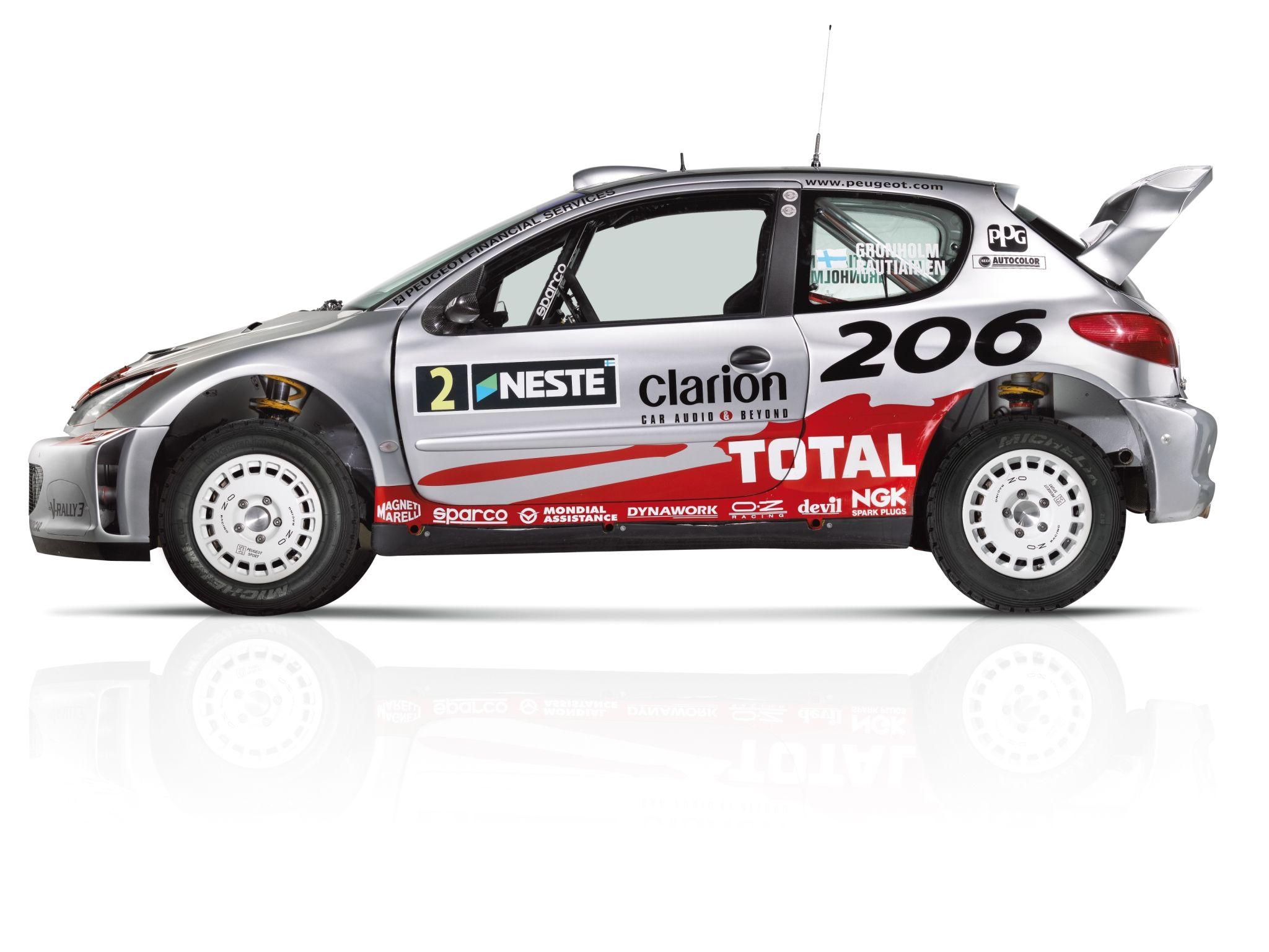 2048x1536 Peugeot 206 WRC '1999–2003 HD Wallpaper. Background Image