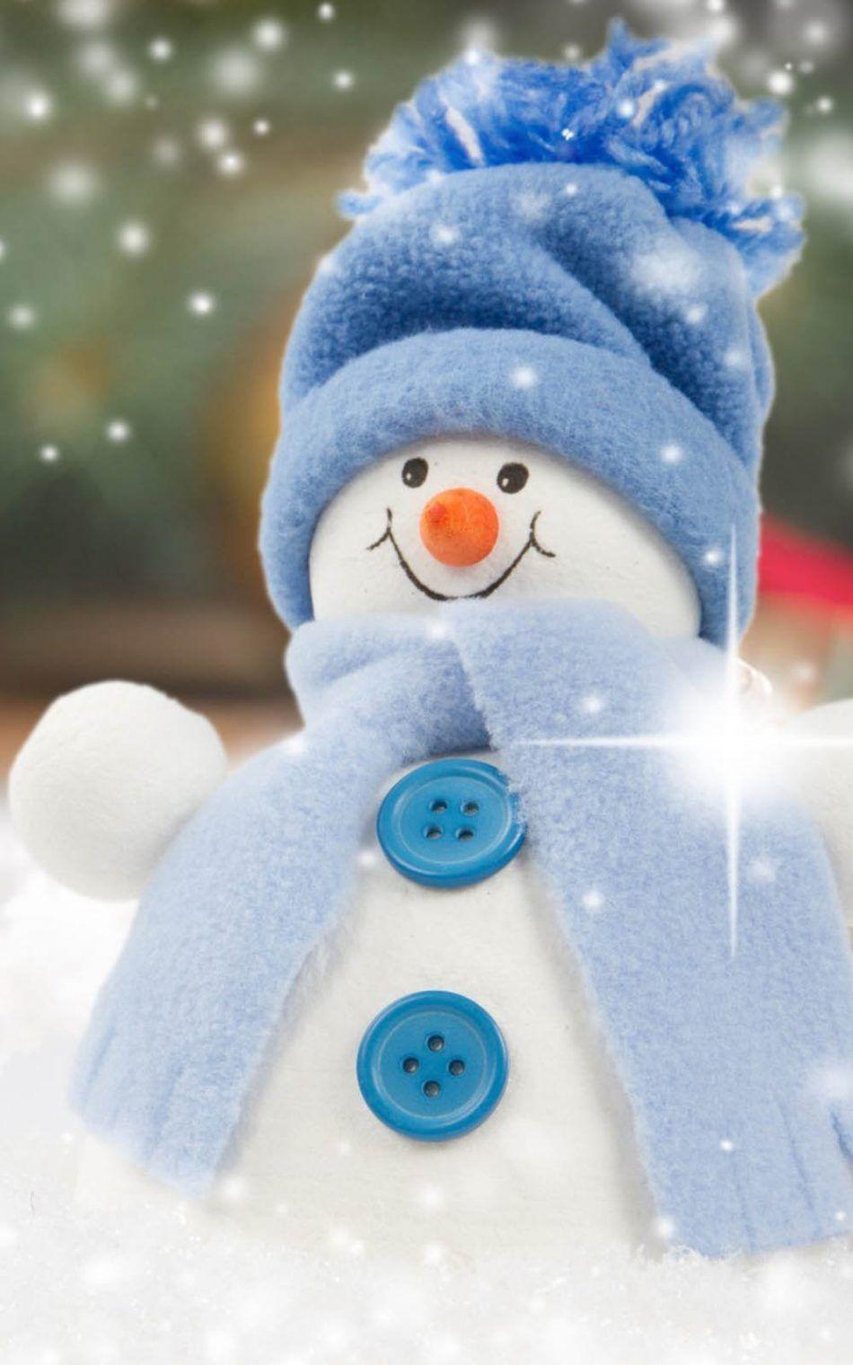 950x1520 Cute Christmas Snowman HD Mobile Wallpaper Cute Wallpaper
