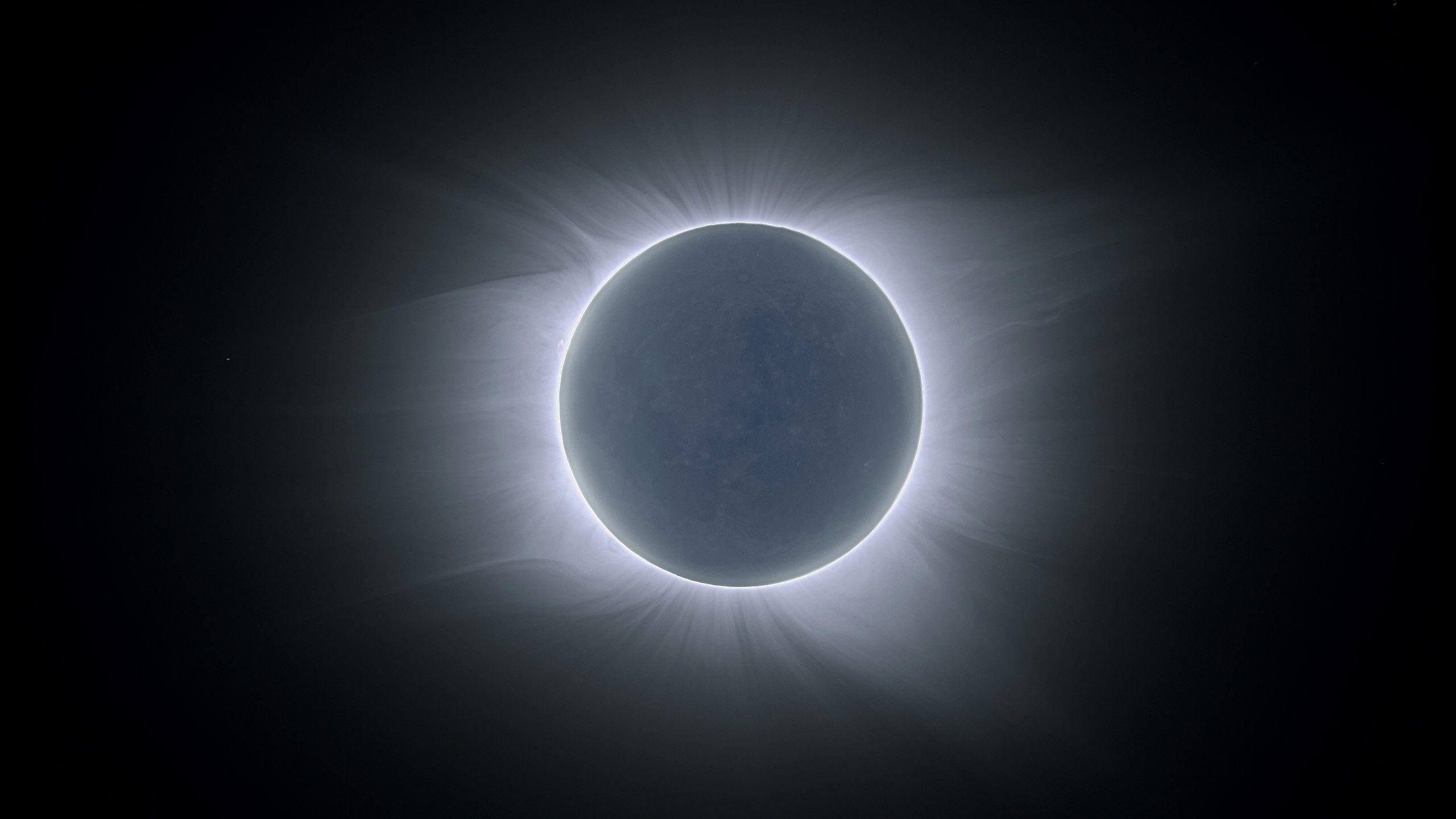 2560x1440 Solar Eclipse desktop PC and Mac wallpaper