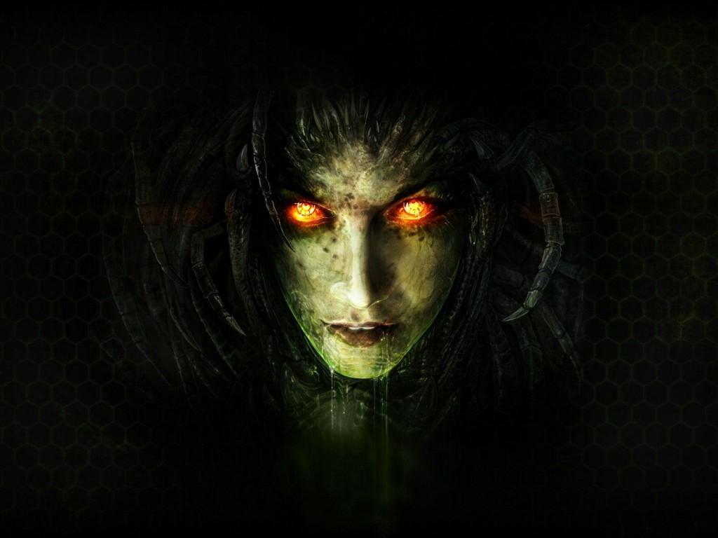 1024x768 Scary 3D Wallpaper, Picture