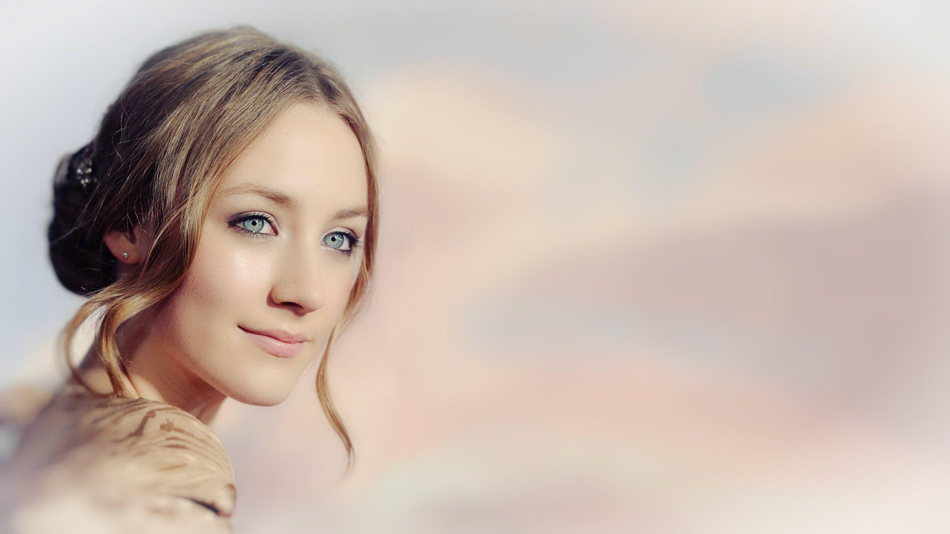 1920x1080 Saoirse Ronan, women, face, portrait, actress, HD wallpaper