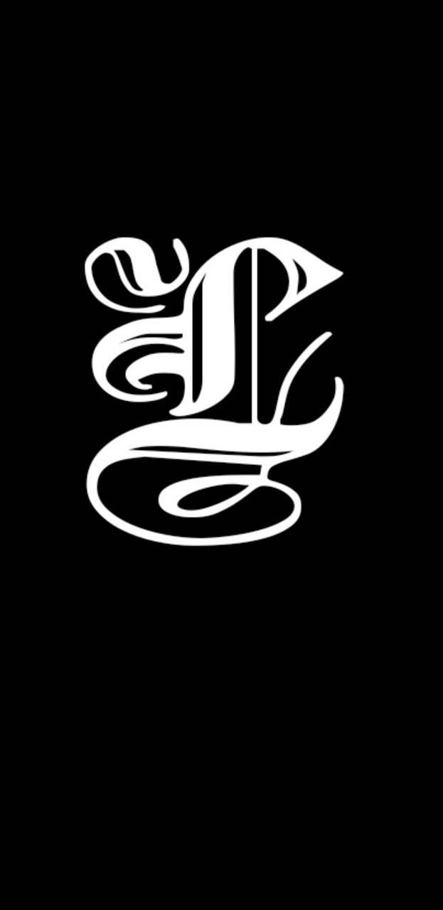 623x1280 old english l wallpaper