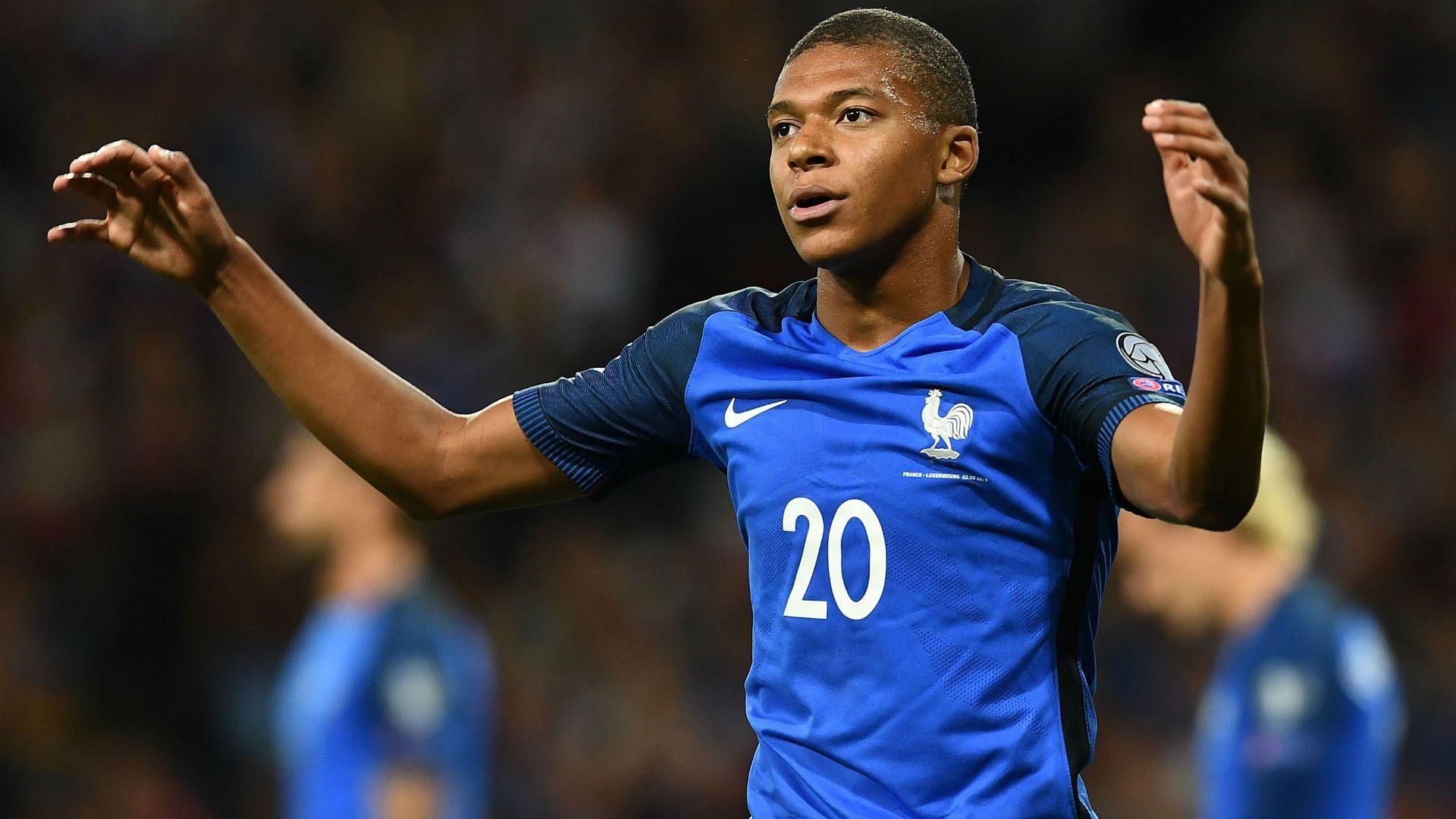 1920x1080 Kylian Mbappé France Wallpaper