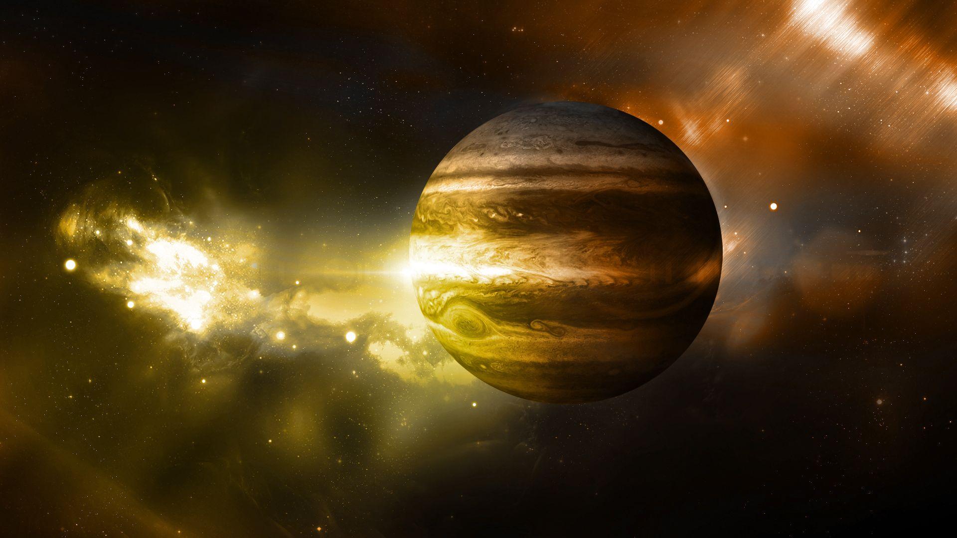 1920x1080 Jupiter Wallpaper
