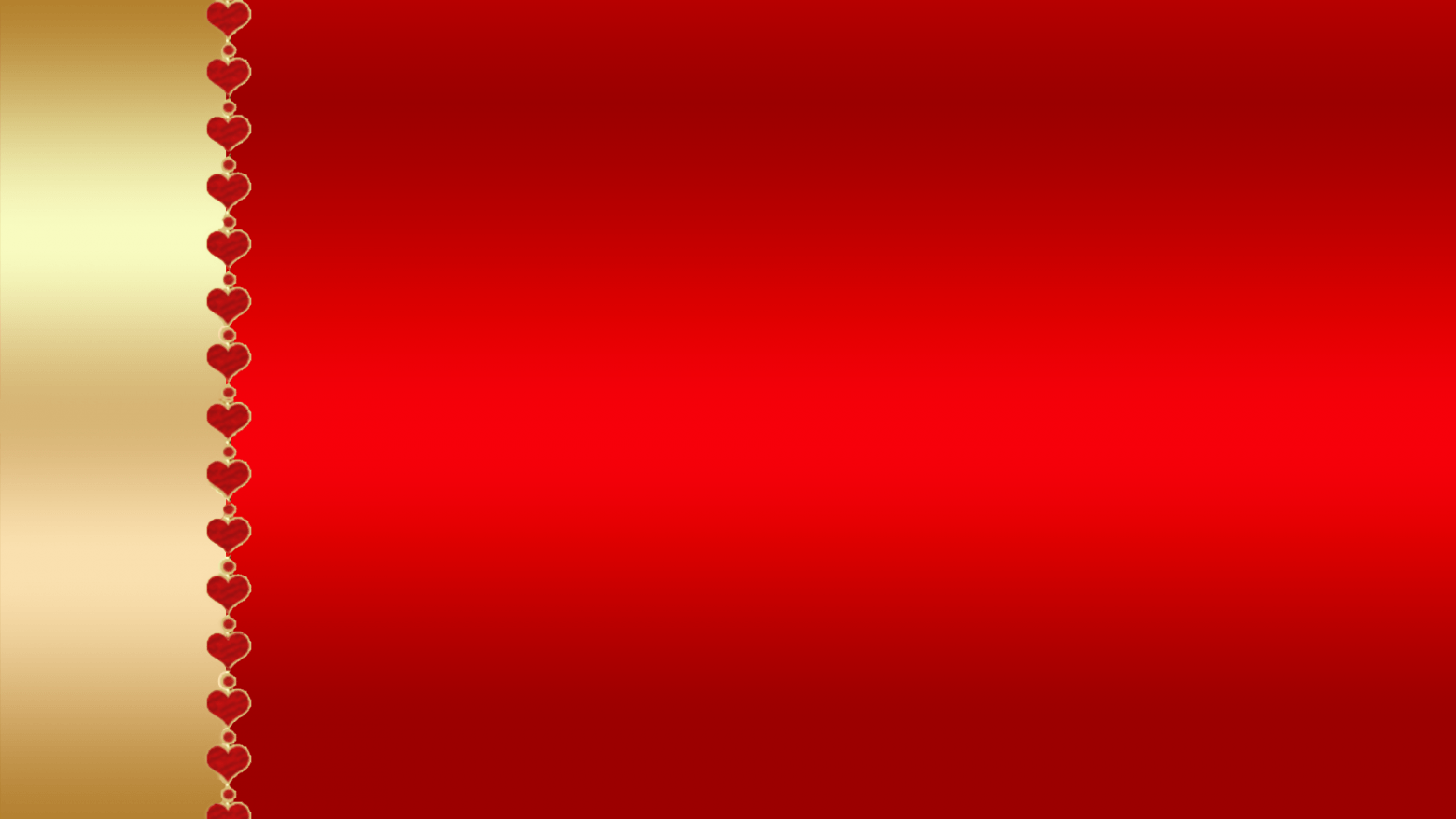 1560x878 Red Gold Hearts Background Design Wallpaper - Clean Public Domain