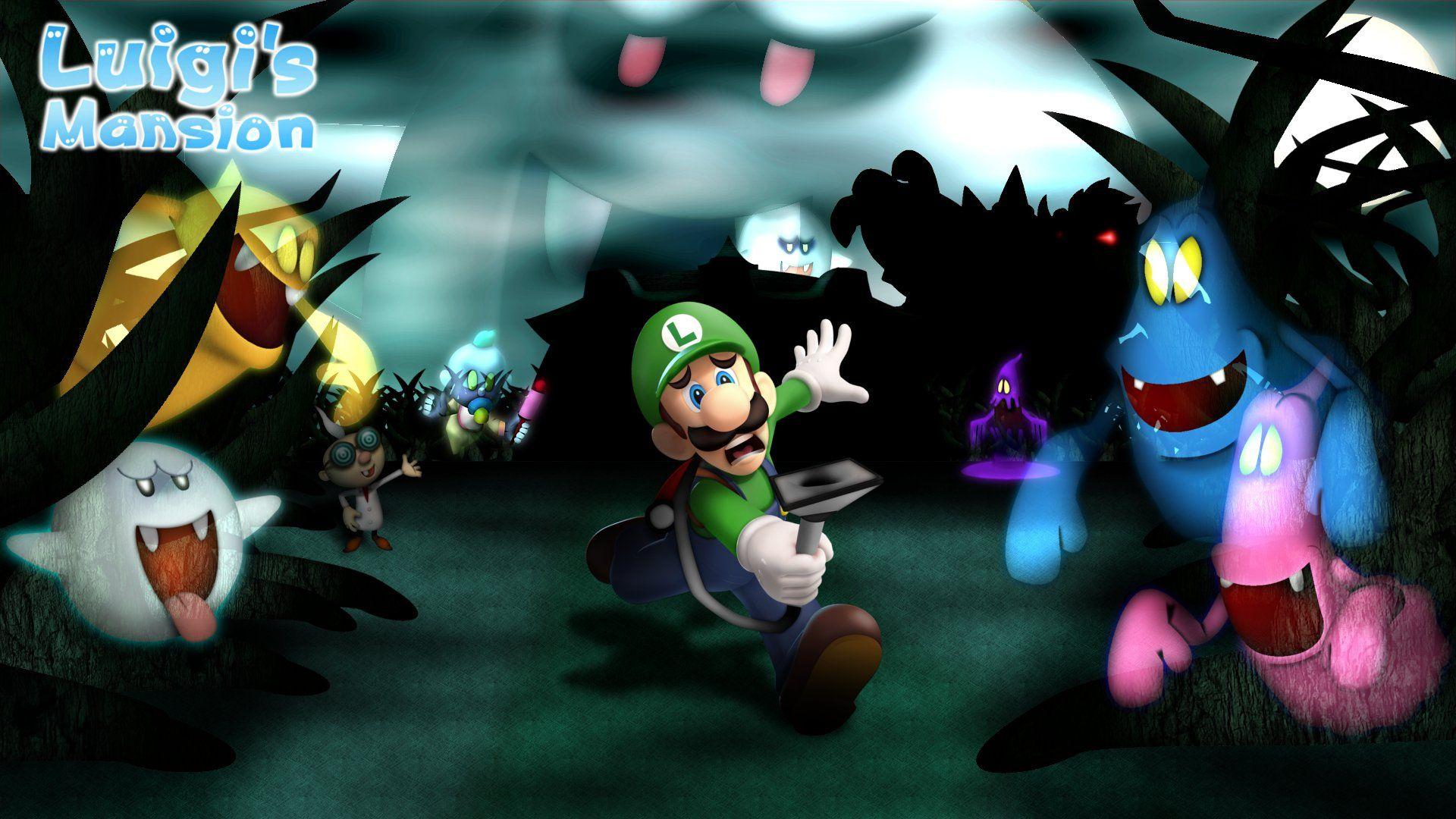 1920x1080 Luigi's Mansion HD Wallpaper and Background Image