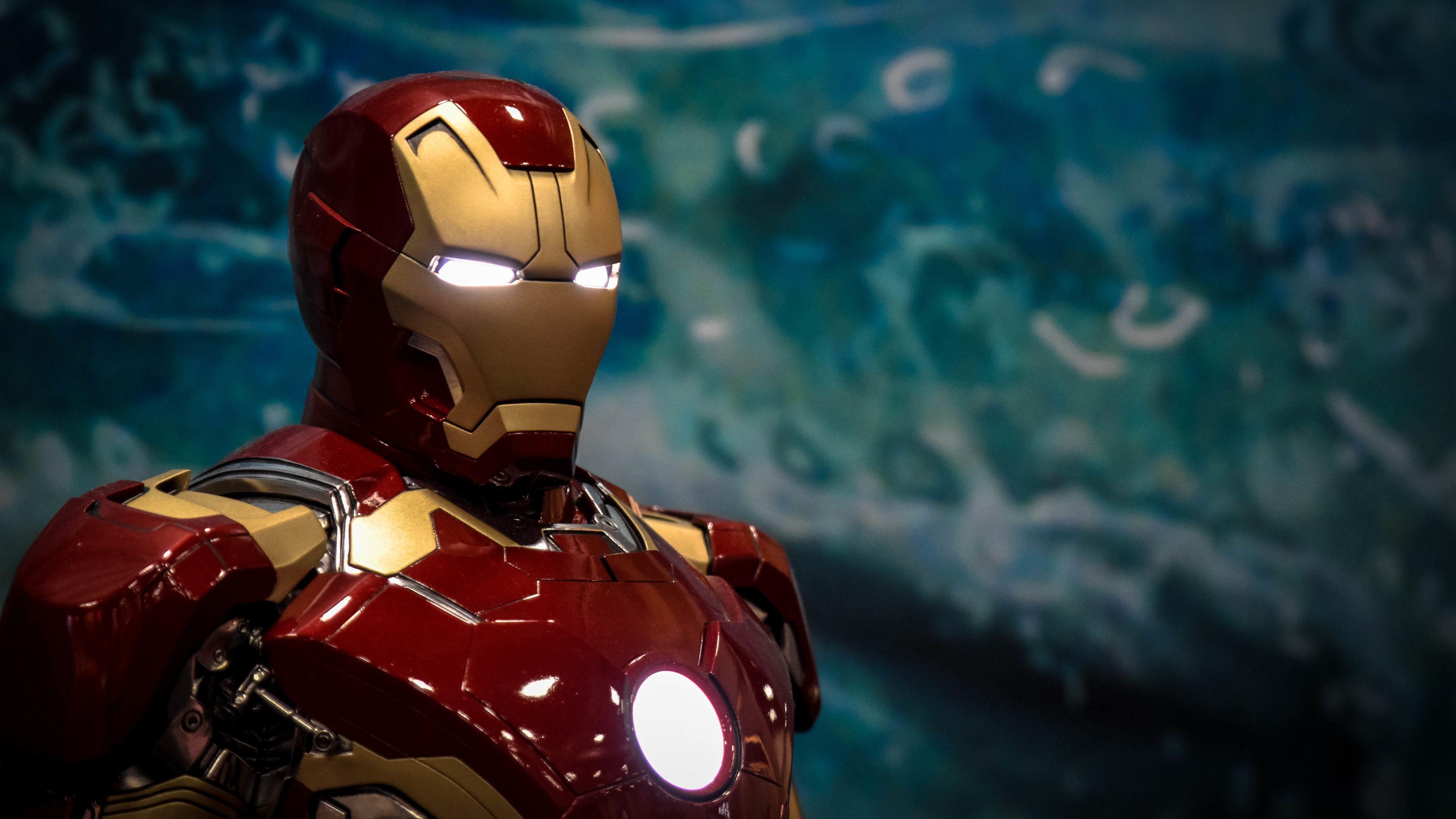 3840x2160 Wallpaper 4k IronMan 4k Wallpaper, 5k Wallpaper, Hd Wallpaper, Iron Man Wallpaper, Robert Downey Jr Wallpaper, Superheroes Wallpaper