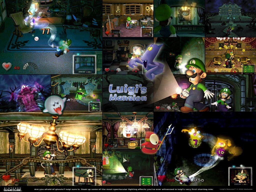 1024x768 Luigi's Mansion
