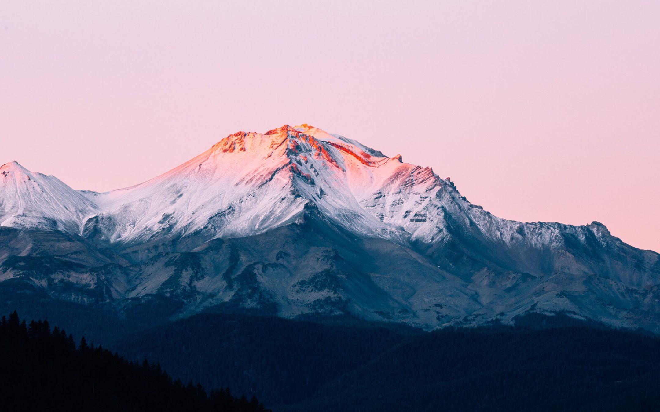 2160x1350 Wallpaper 4k Mountains Sunset Leaves, Mountains, sunset