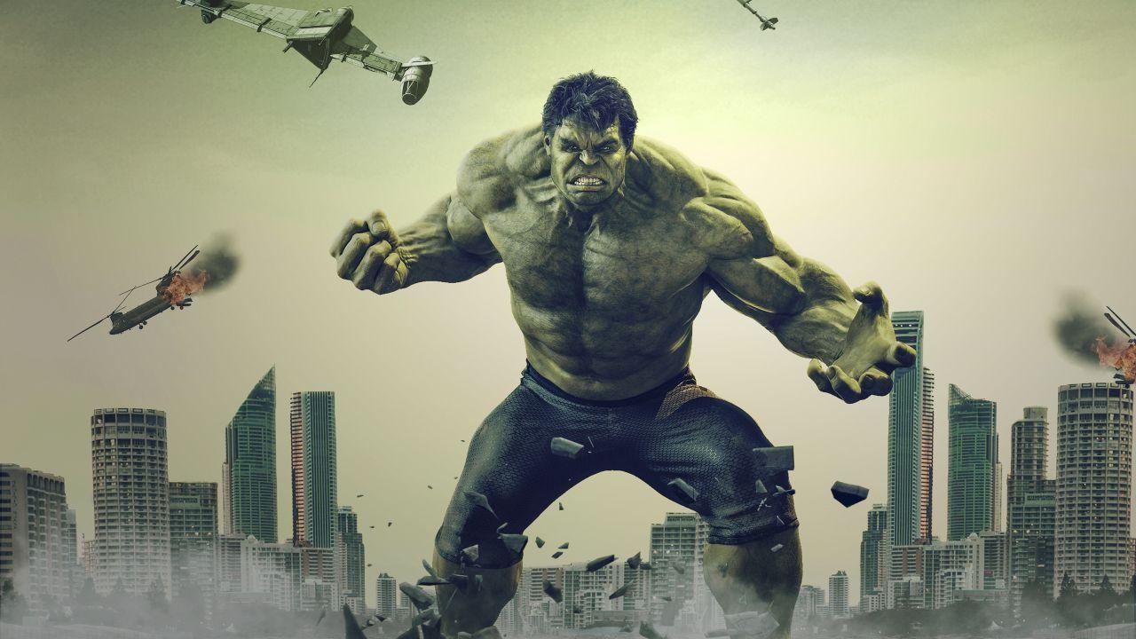 1280x720 Wallpaper Hulk, Marvel Comics, Avengers, 4K, Movies,. Wallpaper for iPhone, Android, Mobile and Desktop