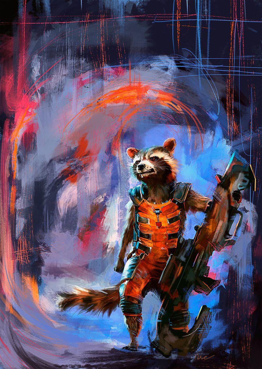 900x1266 Ryu Hayabusa vs Rocket Raccoon