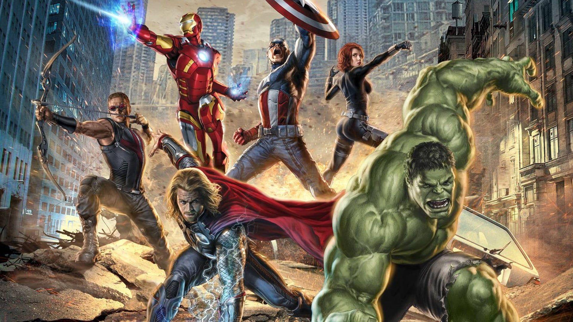 1920x1080 Marvel Avenges wallpaper, movies, The Avengers, Hawkeye, Hulk HD