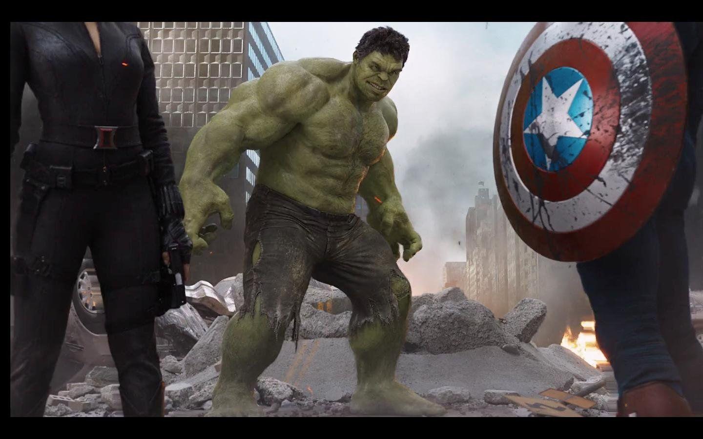 1440x900 I paused Avengers and got a nice Hulk wallpaper (1440x900)