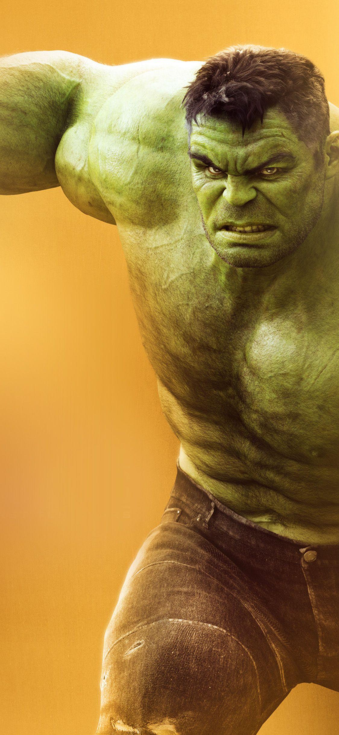 1125x2436 Hulk Marvel Hero Art Wallpaper
