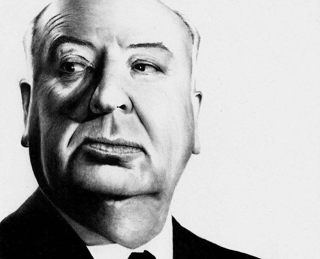 1024x831 illustrations artwork alfred hitchcock faces, HD wallpaper