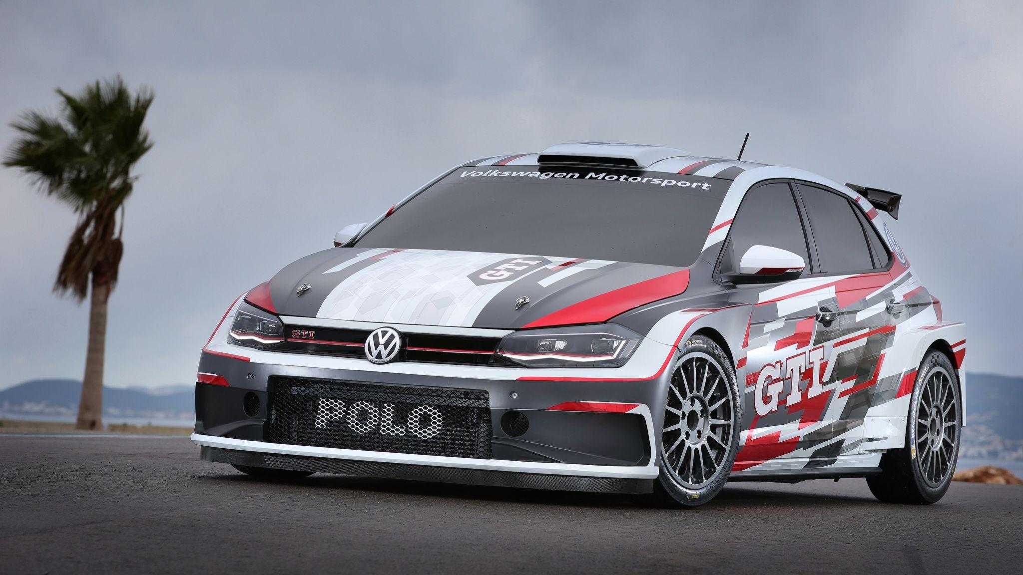 2048x1152 Download 2048x1152 wallpaper volkswagen polo gti r front, 2018