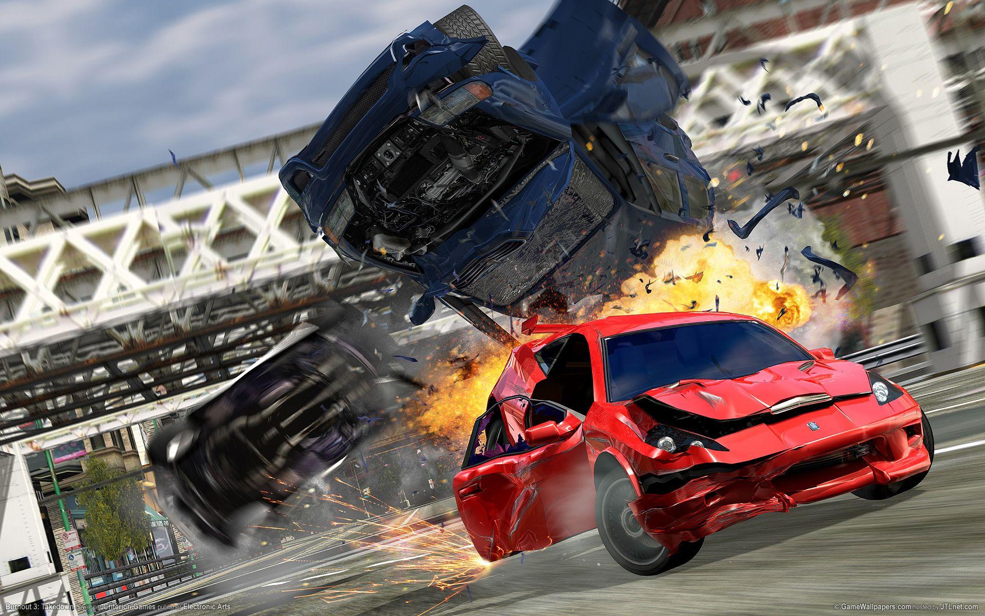 1920x1200 Burnout 3 Takedown Wallpaper. Burnout 3
