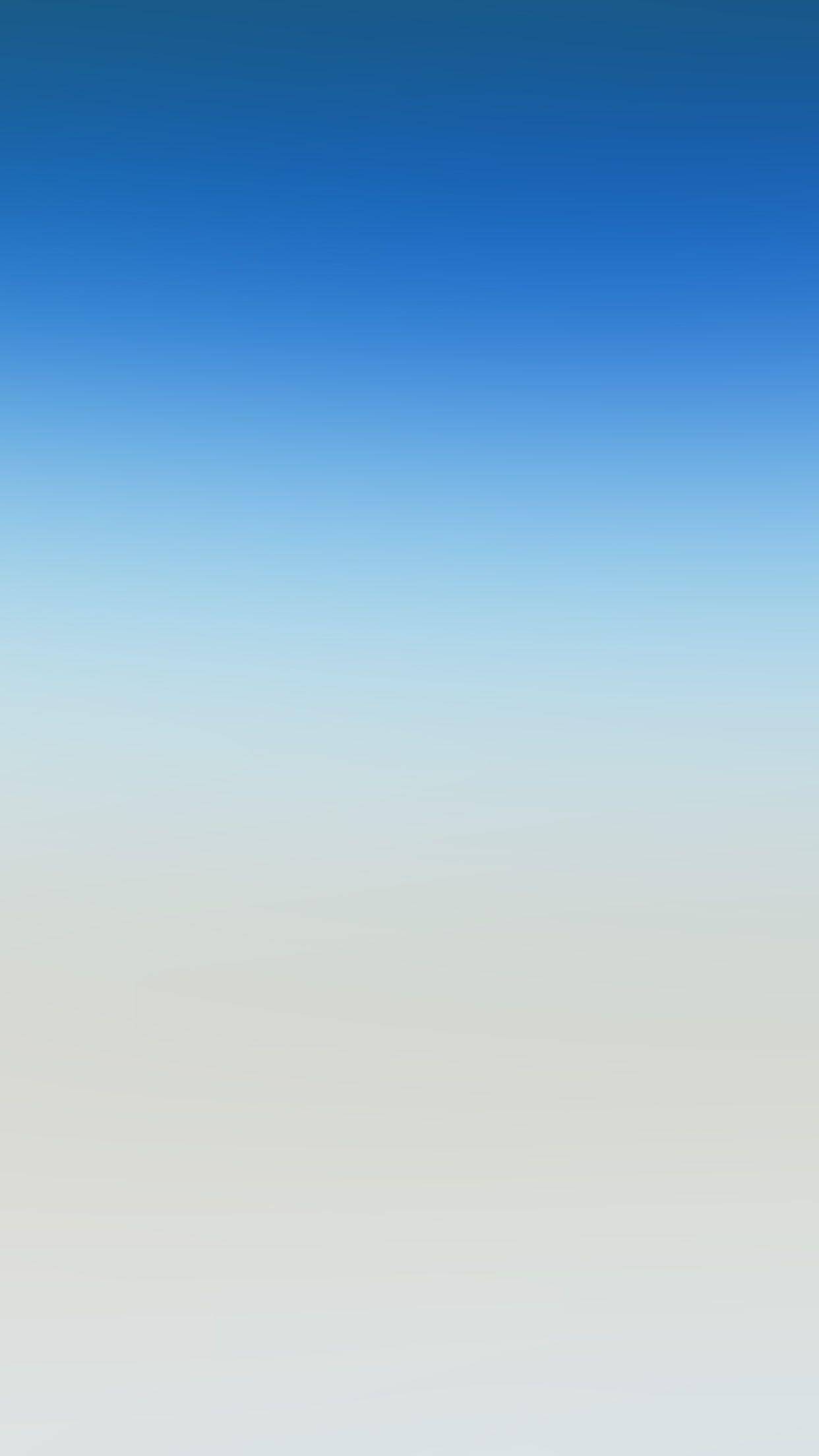 1242x2208 Sky Blue Clear White Gradation Blur Wallpaper