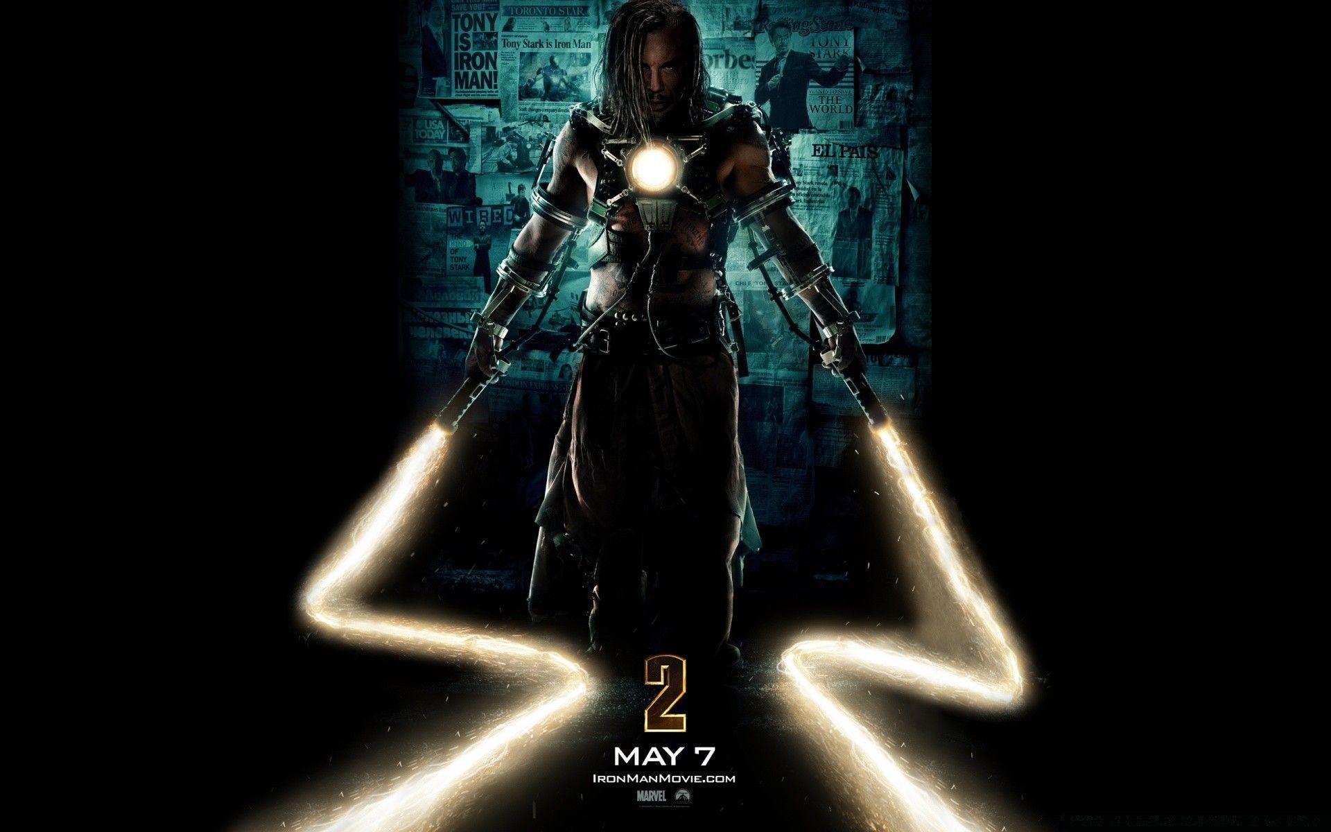 1920x1200 Whiplash, Iron Man 2