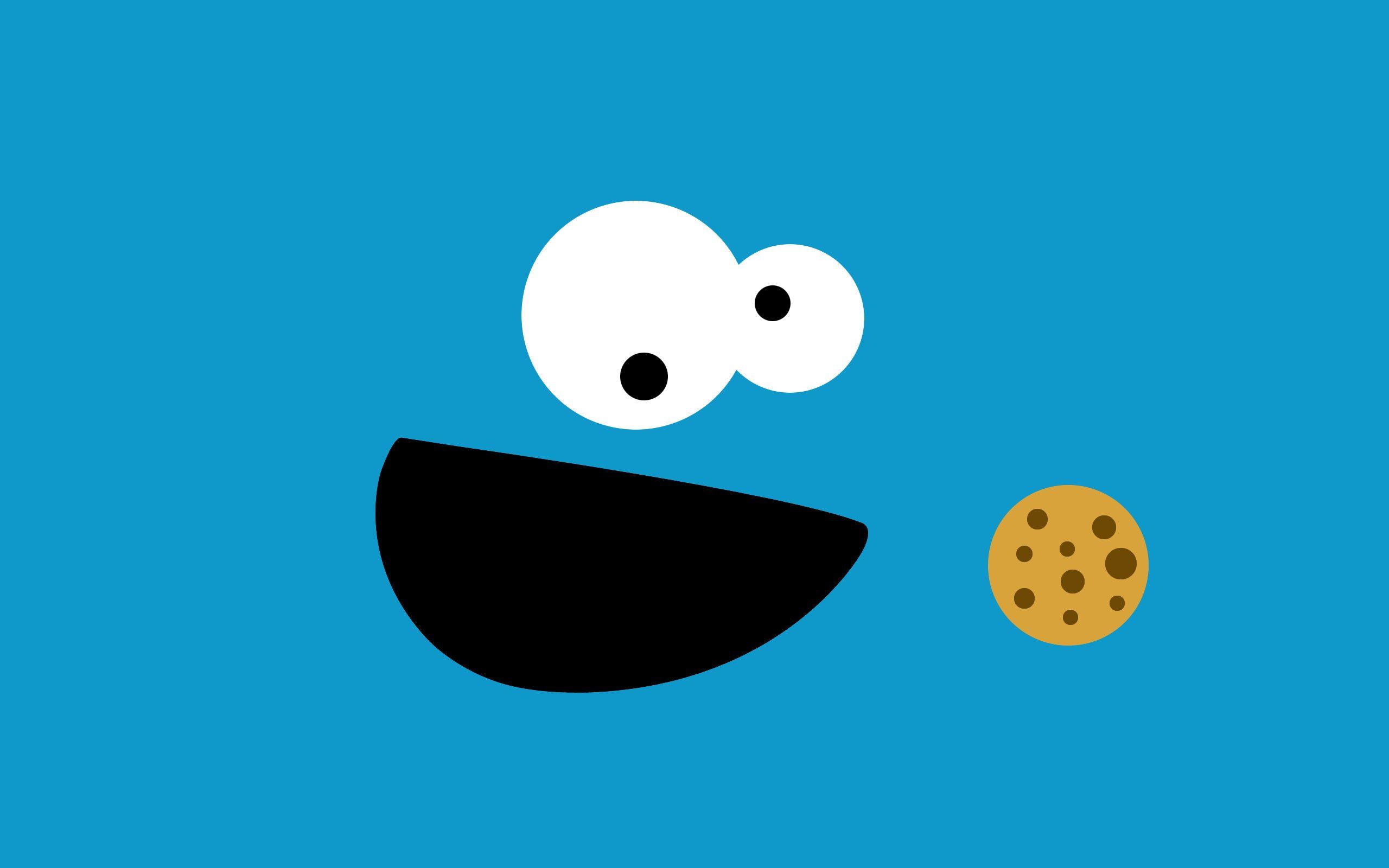 2560x1600 Cute Cookie Monster Wallpaper
