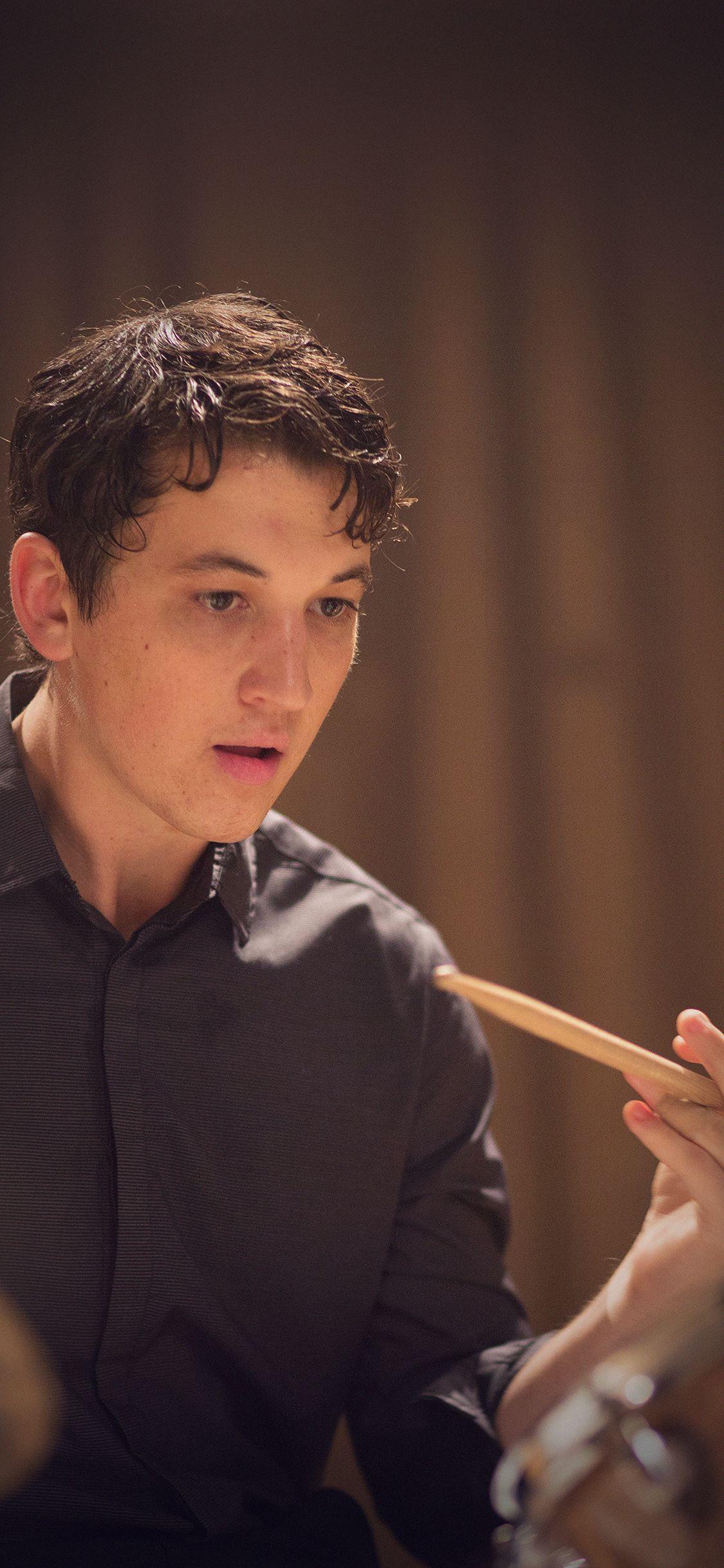 1125x2436 iPhoneXpapers miles teller drum film art