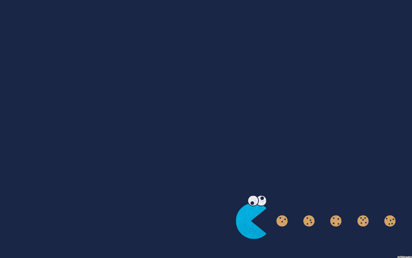 1440x900 Cookie Monster Background