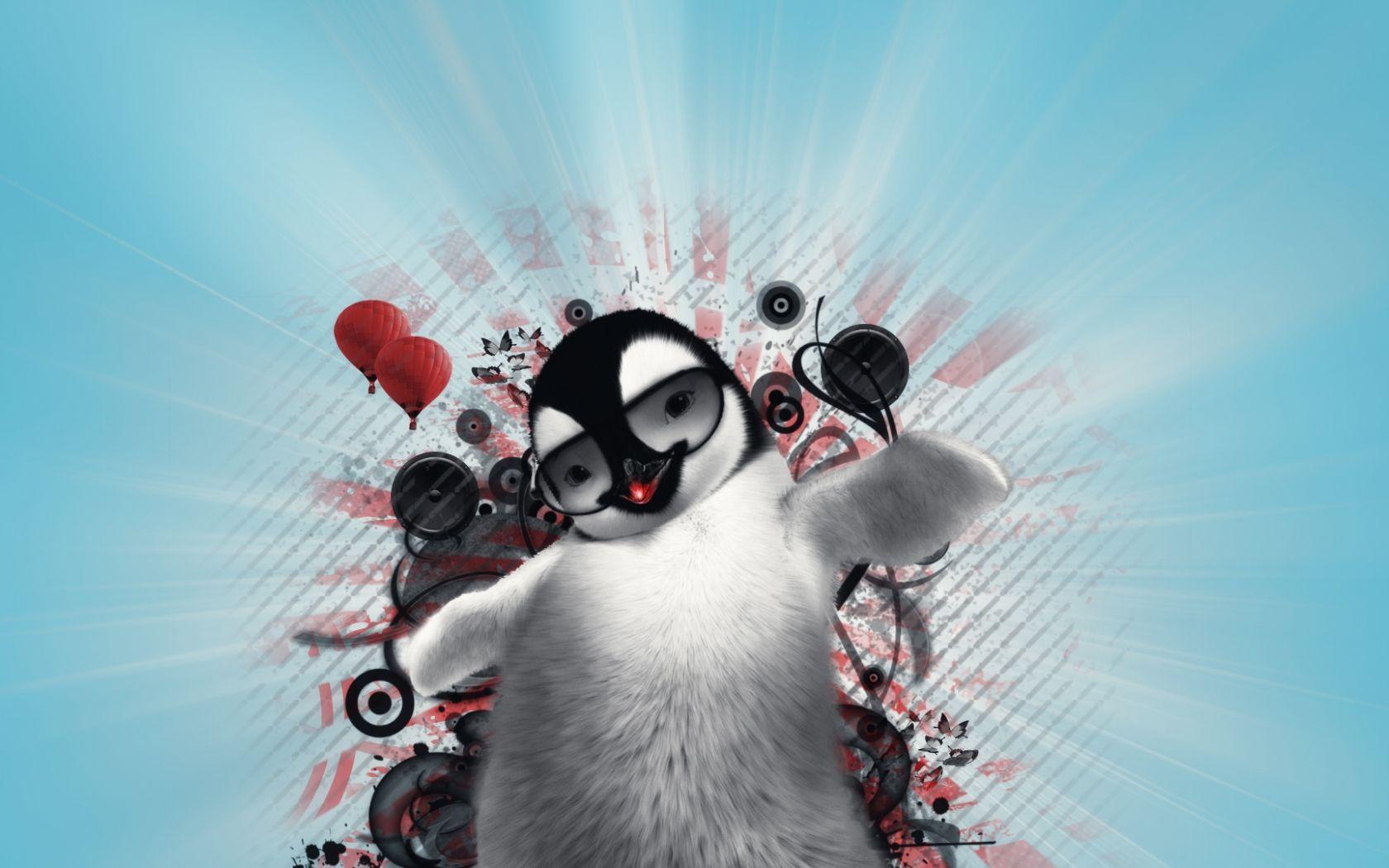 1680x1050 Free download dancing wallpaper penguin wallpaper cute 1920x1080