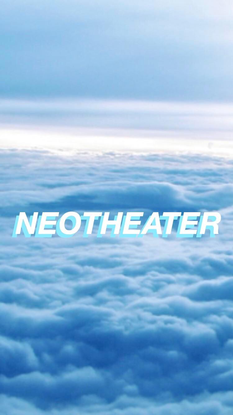 750x1334 I made a quick Neotheater phone wallpaper with the clouds