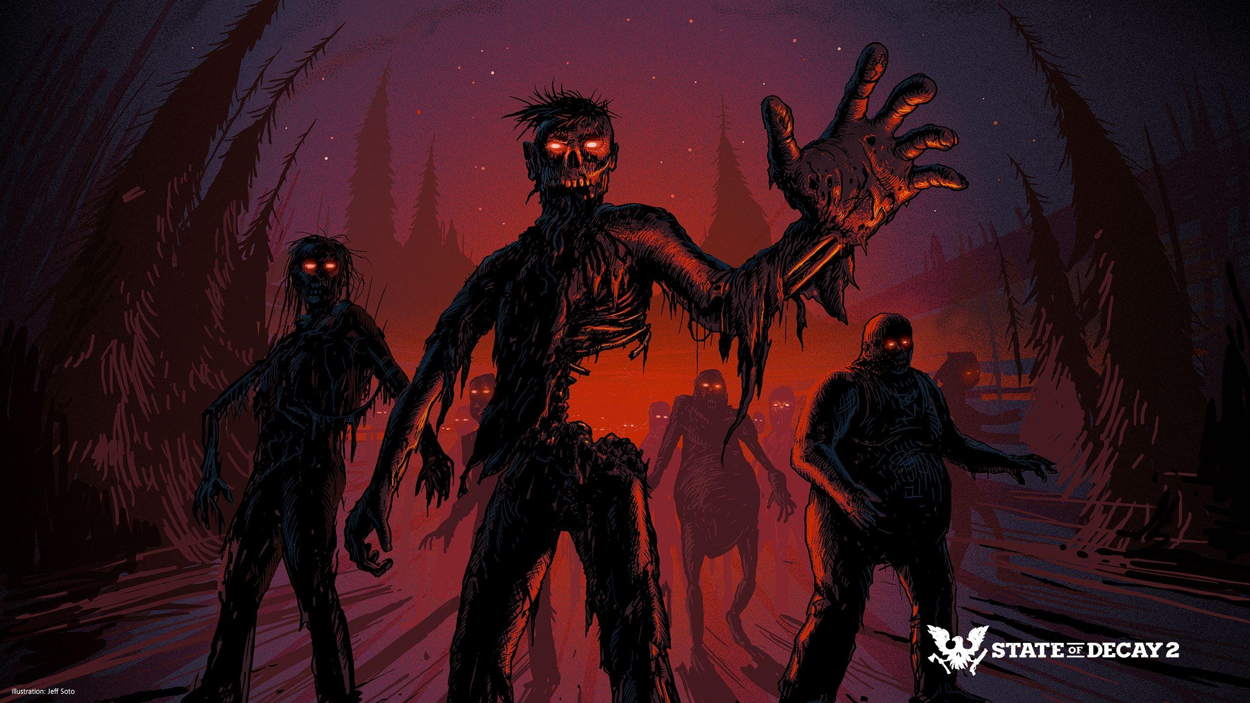 2560x1440 State Of Decay 2 Illustration, HD Games, 4k Wallpaper, Image