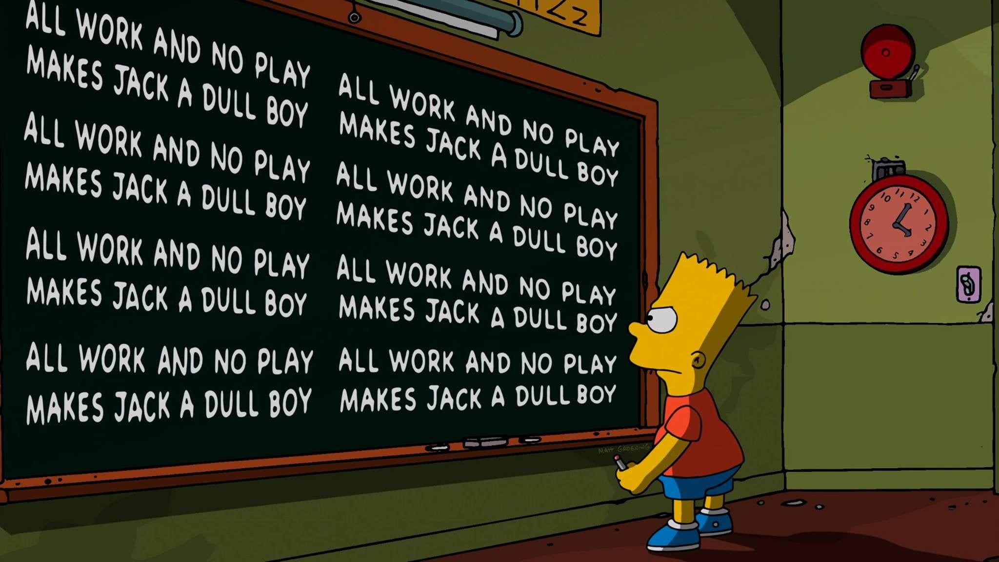 Hình nền HD 2048x1152 Bart Simpson, The Simpsons, Bart Simpson. Hình nền