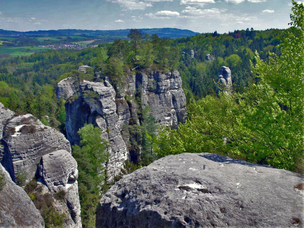 1024x768 Trails of Bohemian Paradise. Czech Republic Walking Holiday