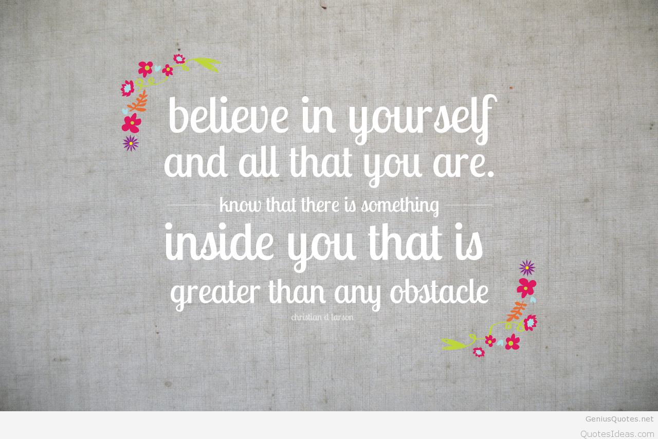 1280x854 Believe in yourself quote on success