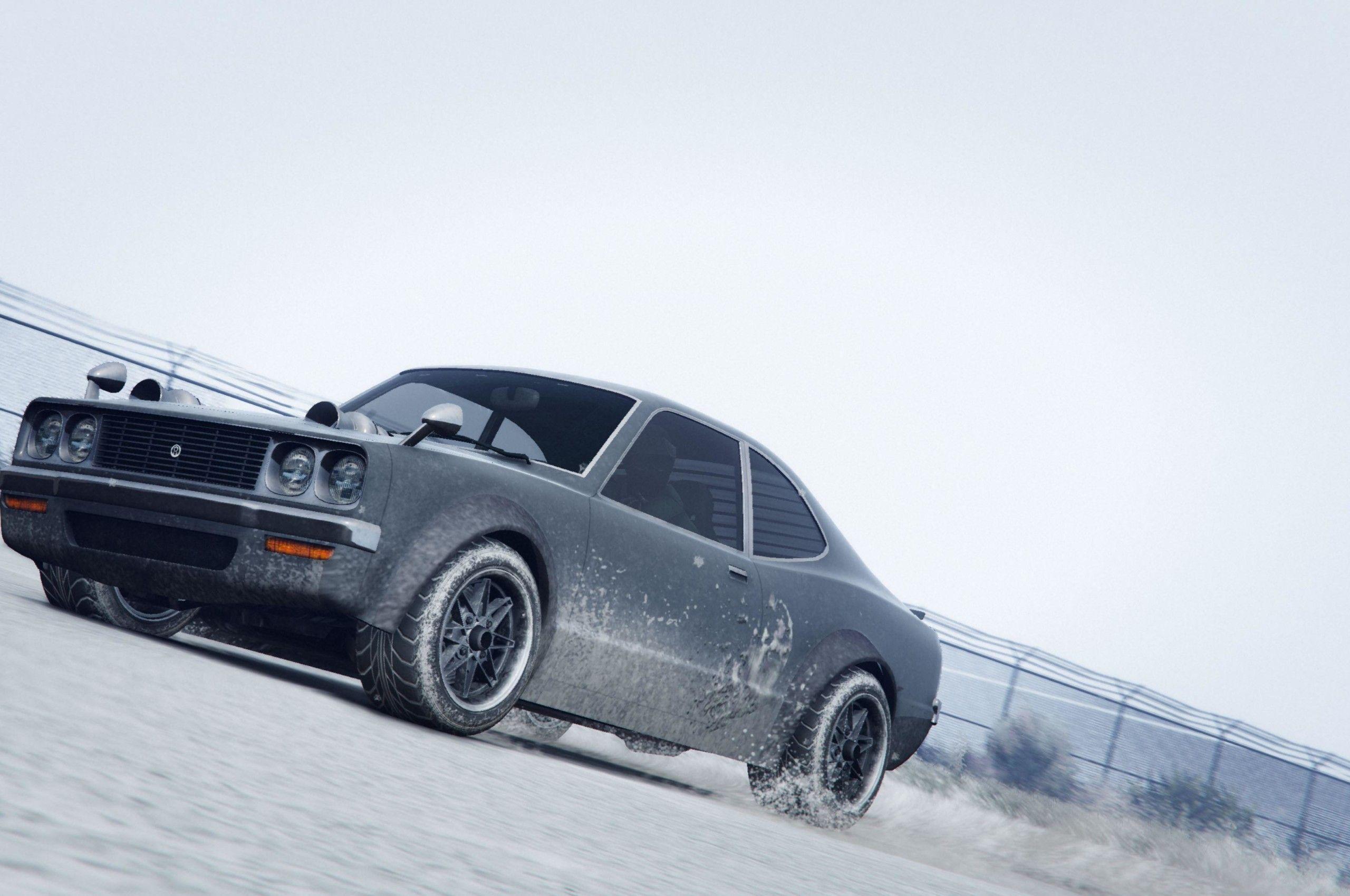 2560x1700 Car In Snow Gta 5 4k Chromebook Pixel HD 4k Wallpaper