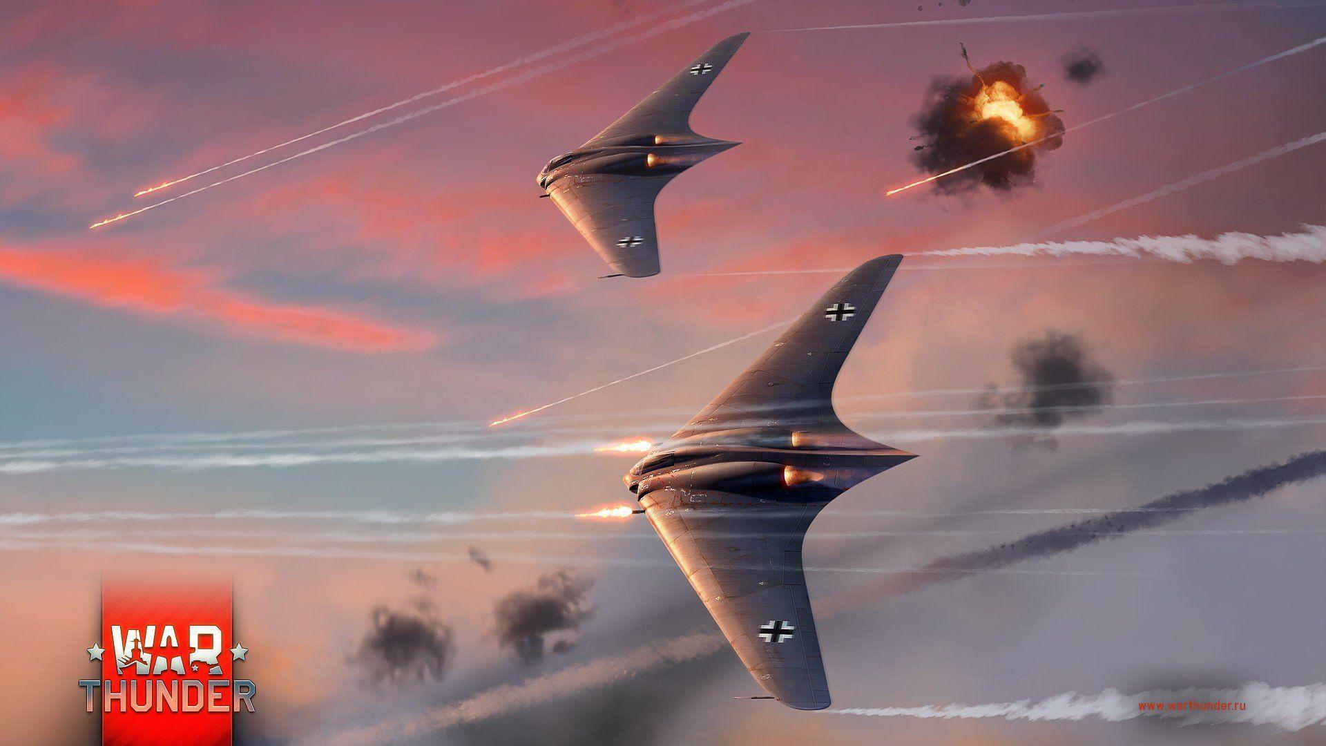 1920x1080 War Thunder, Airplane, Gaijin Entertainment, Horten Ho 229 HD