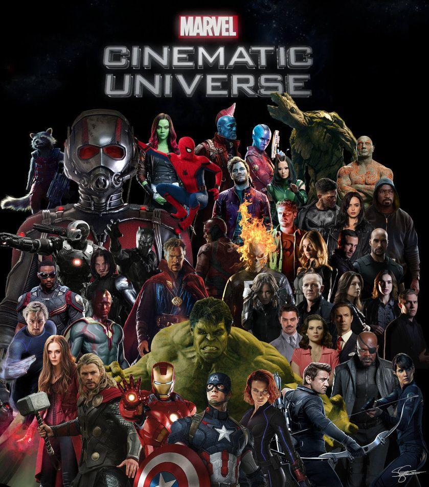 839x953 Free download Marvel Cinematic Universe Character Poster