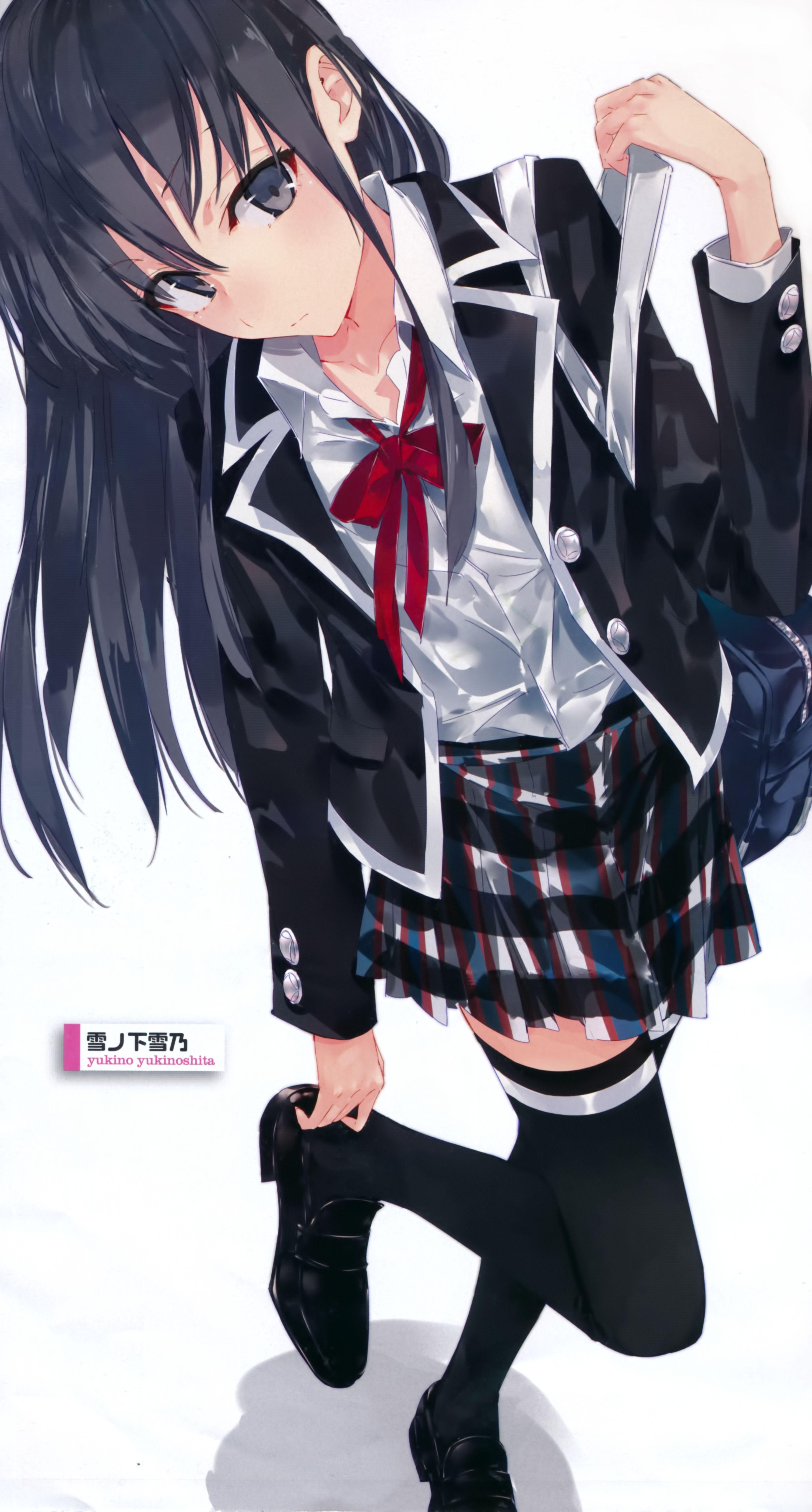 3479x6478 Yukinoshita Yukino Ore no Seishun Love Come wa