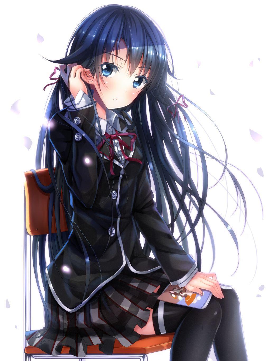1018x1367 Yukinoshita Yukino Ore no Seishun Love Come wa