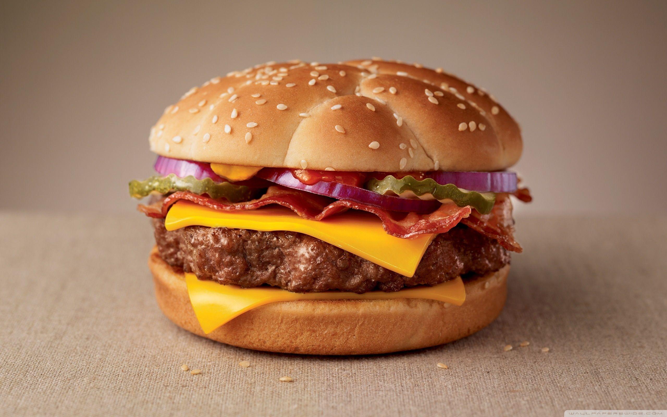 2560x1600 Fast Food Burger ❤ 4K HD Desktop Wallpaper for 4K Ultra HD